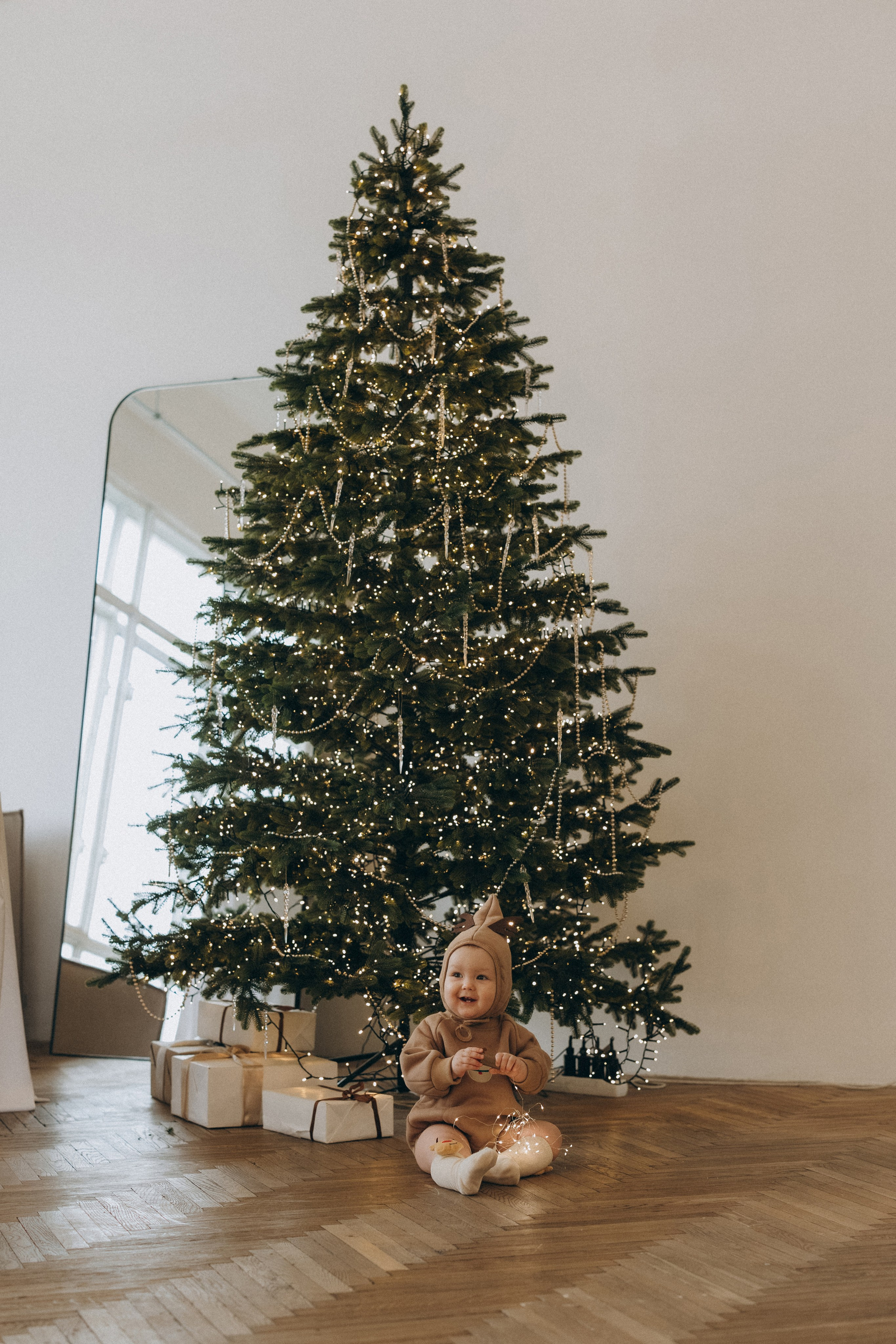 Семейная новогодняя фотосессия. Фотограф Москва Виктория-Антуанетта