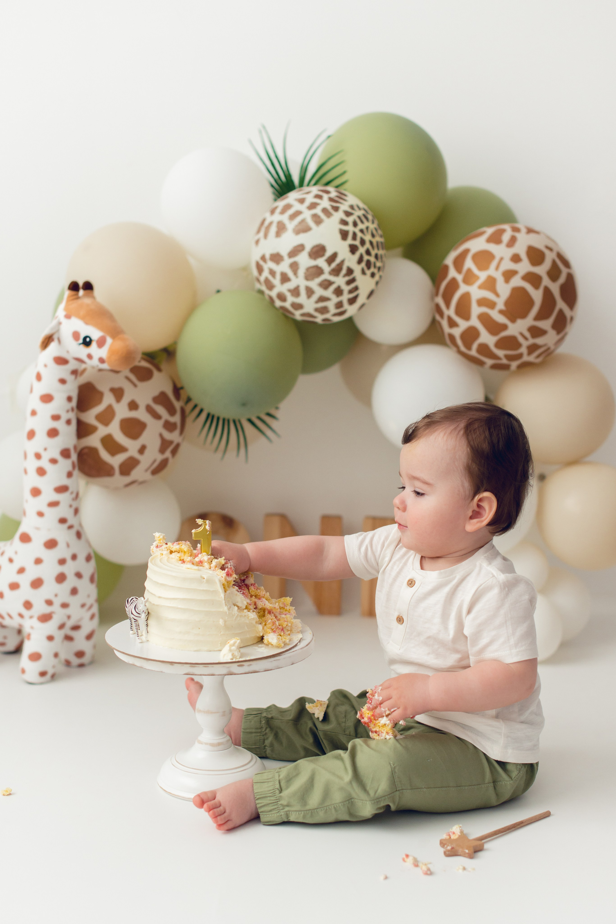 Первый годик для Ромашки. Детская фотостудия ст. Брюховецкая