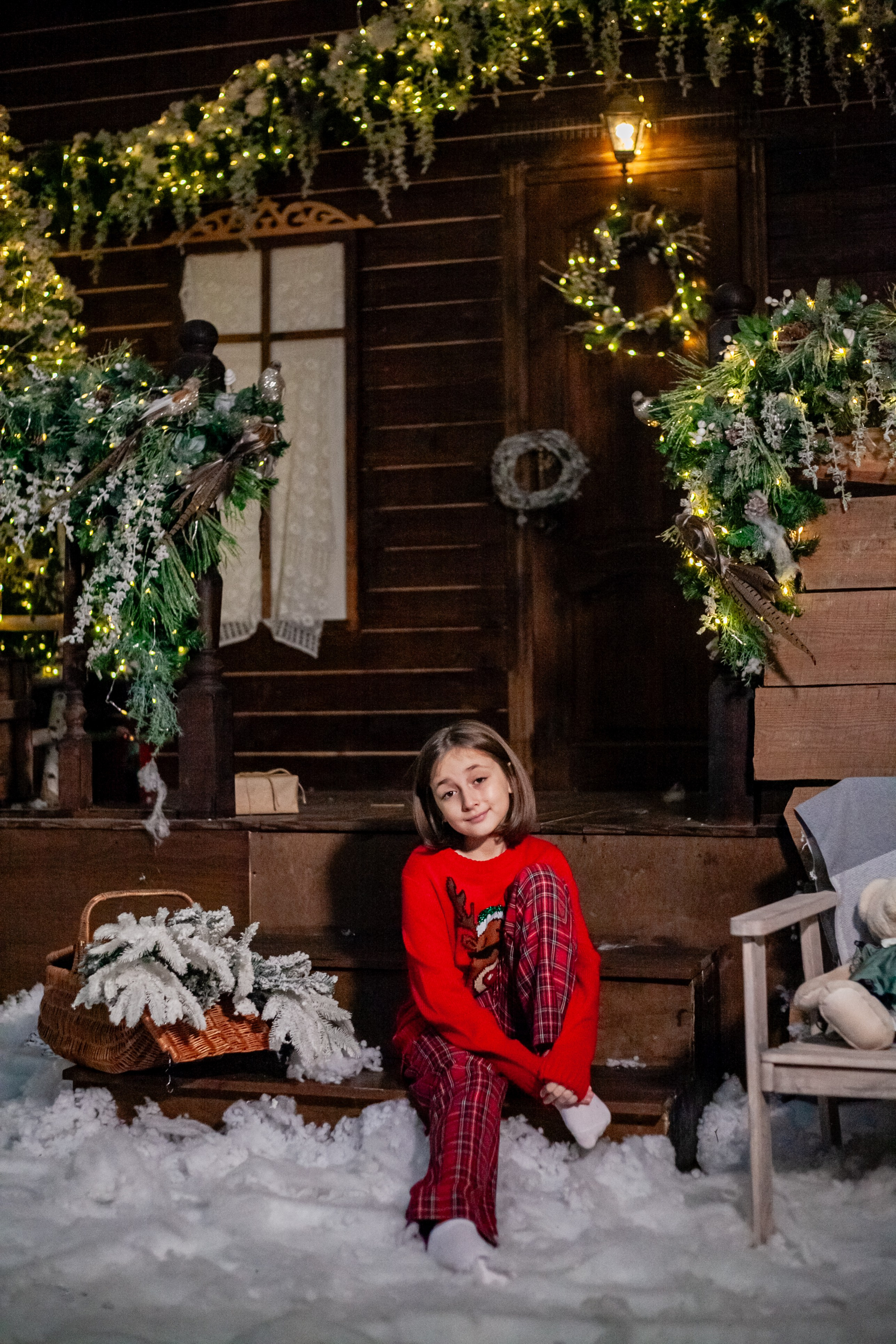 Ульяна и ее семья новый год 2024. Свадебный и семейный фотограф в Армавире