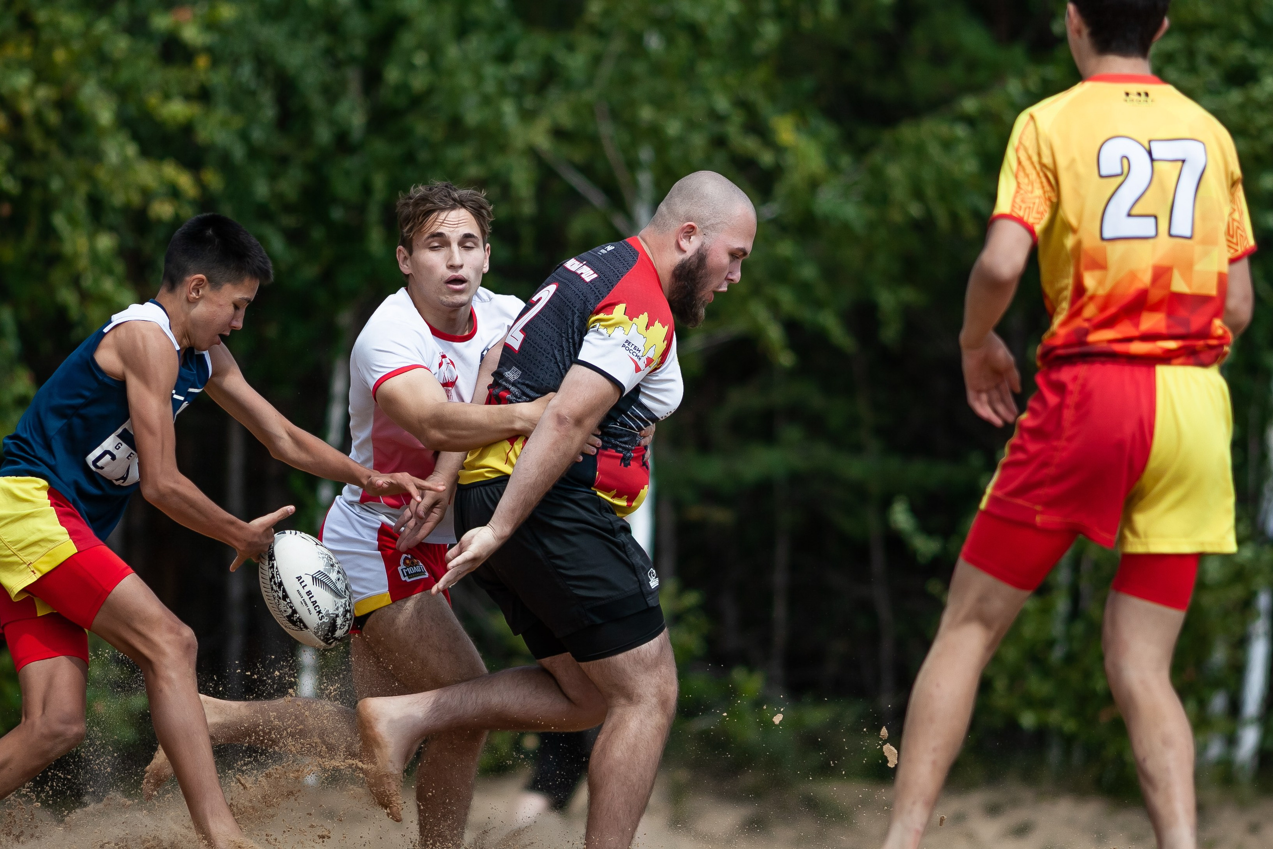 «Кубок «Молота» по пляжному Регби. Фотография