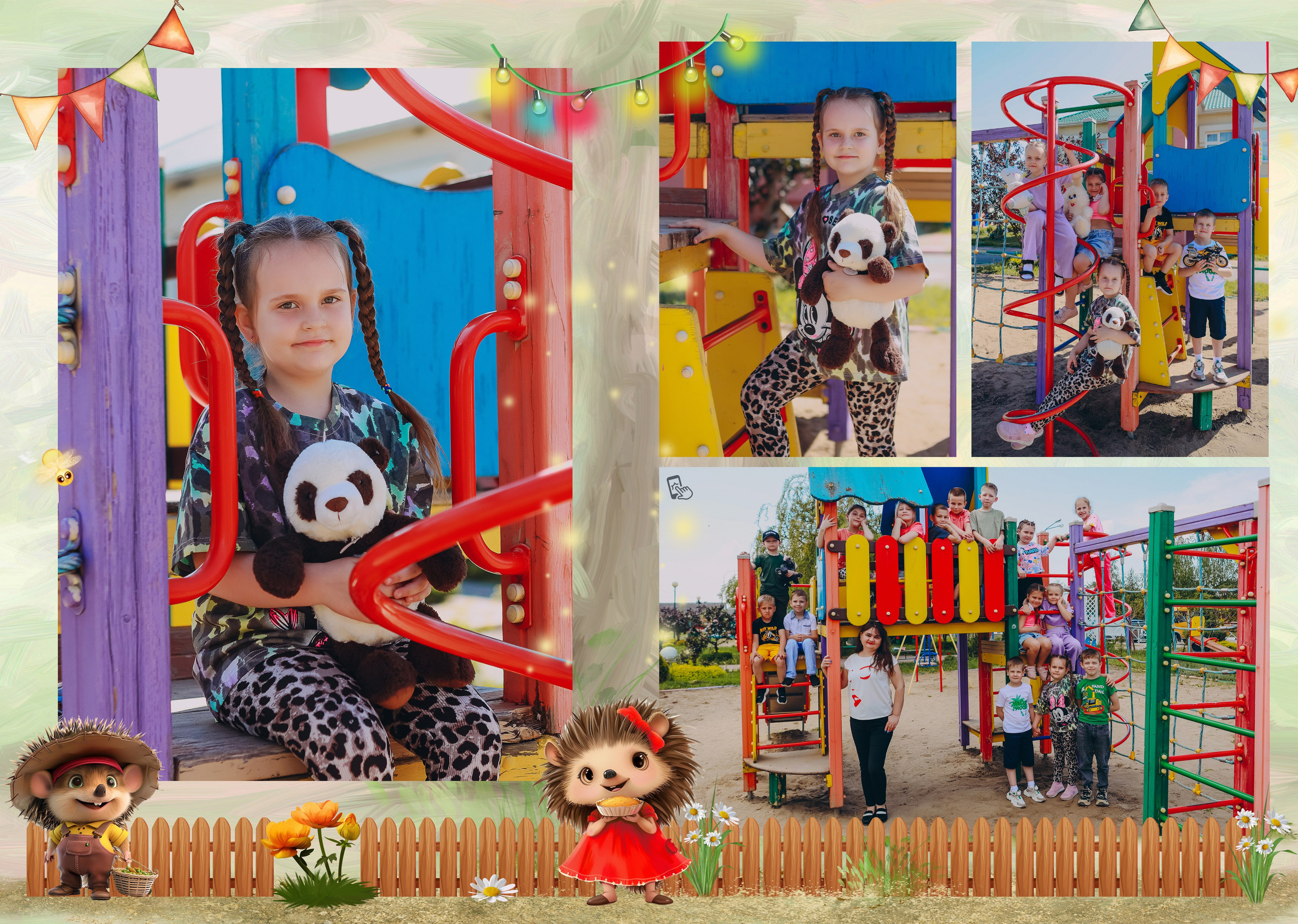 Садик 10 разворотов. Яковлева Екатерина. Школьный и семейный фотограф