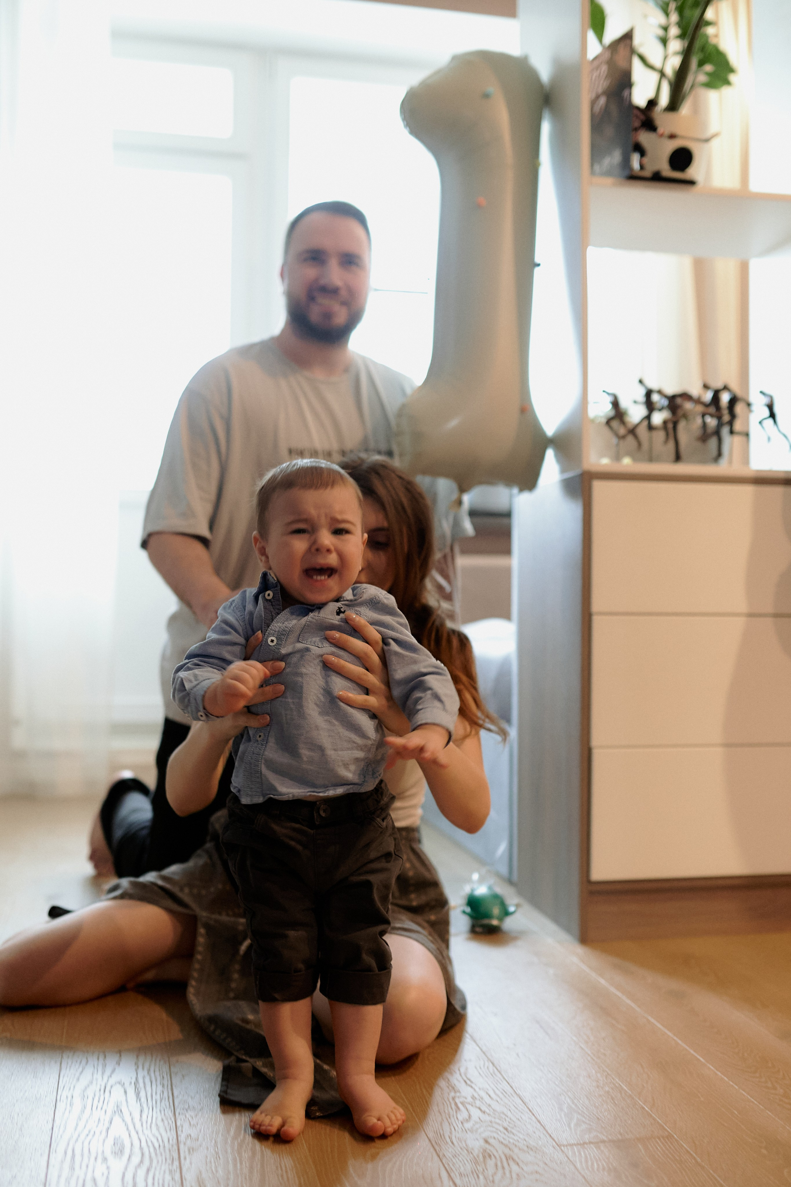 Мише годик (домашнее). Семейный и свадебный lifestyle-фотограф в Москве Мария Петрова