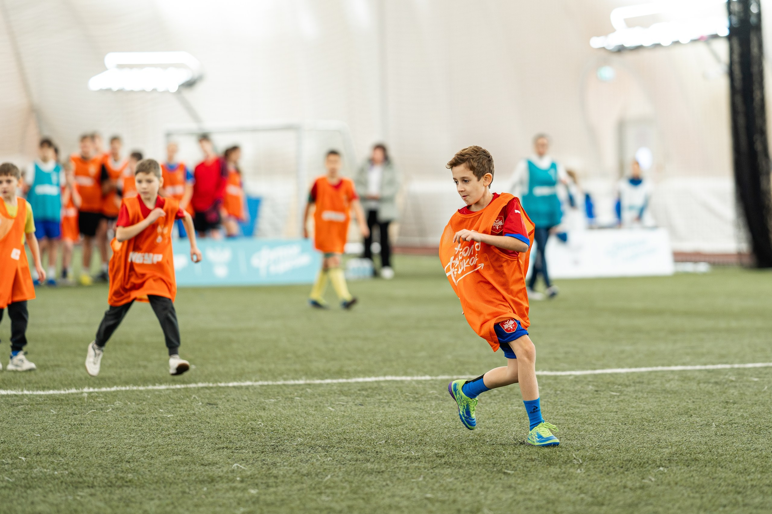 Фестиваль «СИБУР. Урок футбола» в рамках проекта Российского футбольного союза «Футбол в школе». Портретный и репортажный фотограф в Воронеже: Анастасия Пузикова