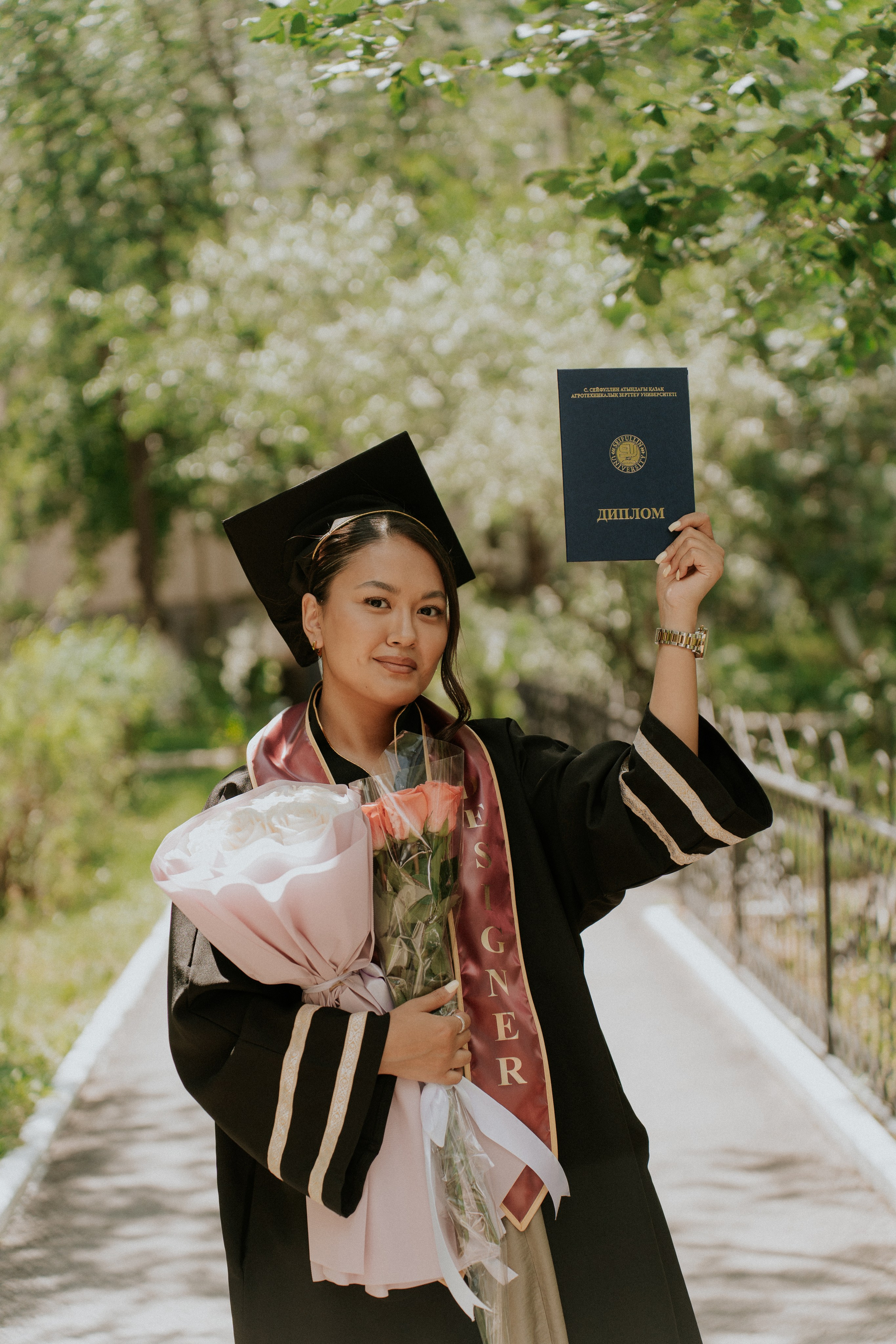 Выпускной Аграрный унивеситет. Крис Богомазова