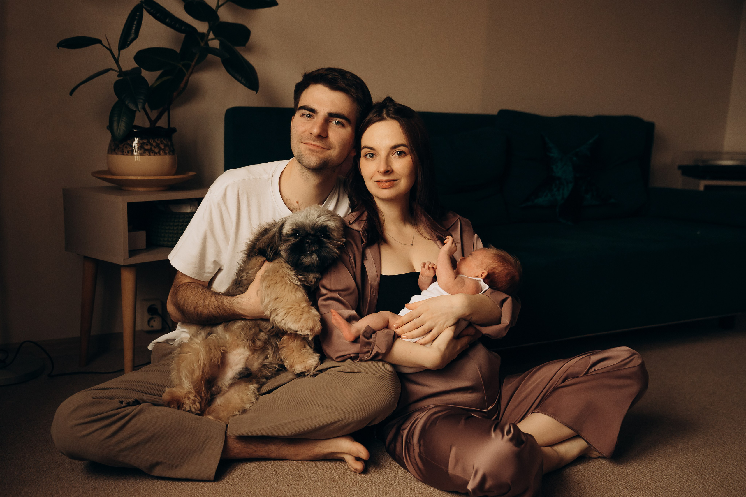 Первый месяц Веры. Детский и семейный фотограф в Москве Светлана Шабалина