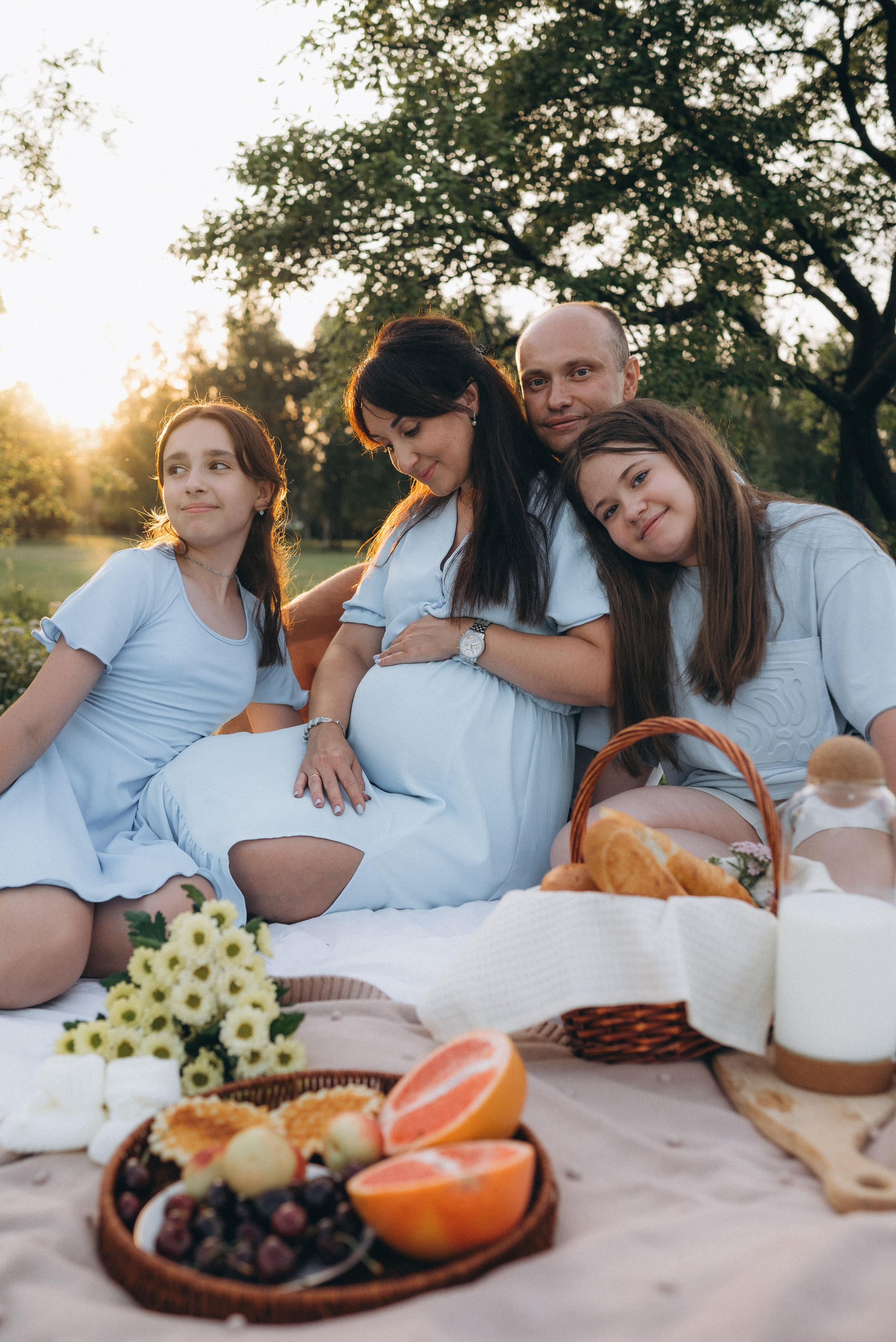 Иван, Анна, Настя, Арина и Теффи. Семейный фотограф Юлия Власова