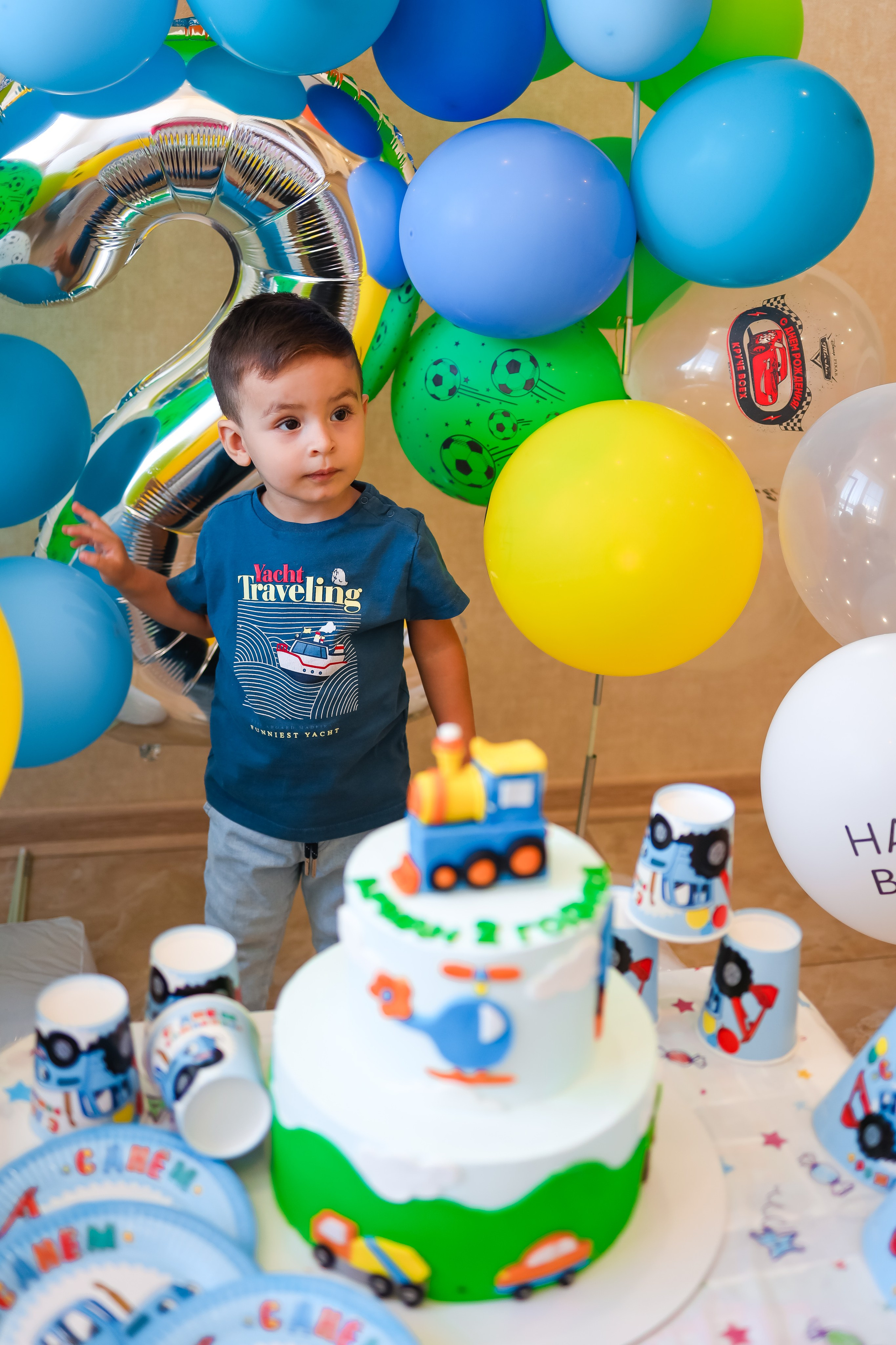 День рождения 2 года дома. Главная