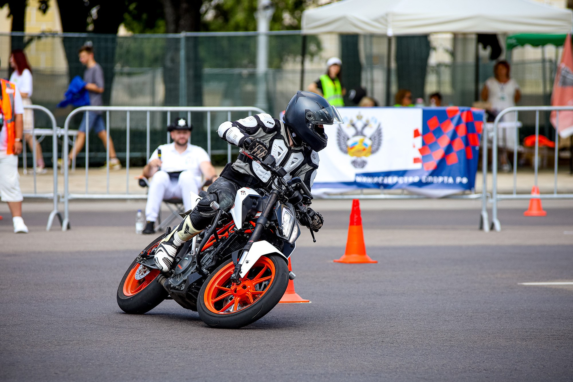 Кубок России по фигурному управлению мотоциклом. Спортивный фотограф Вадим Добедченков