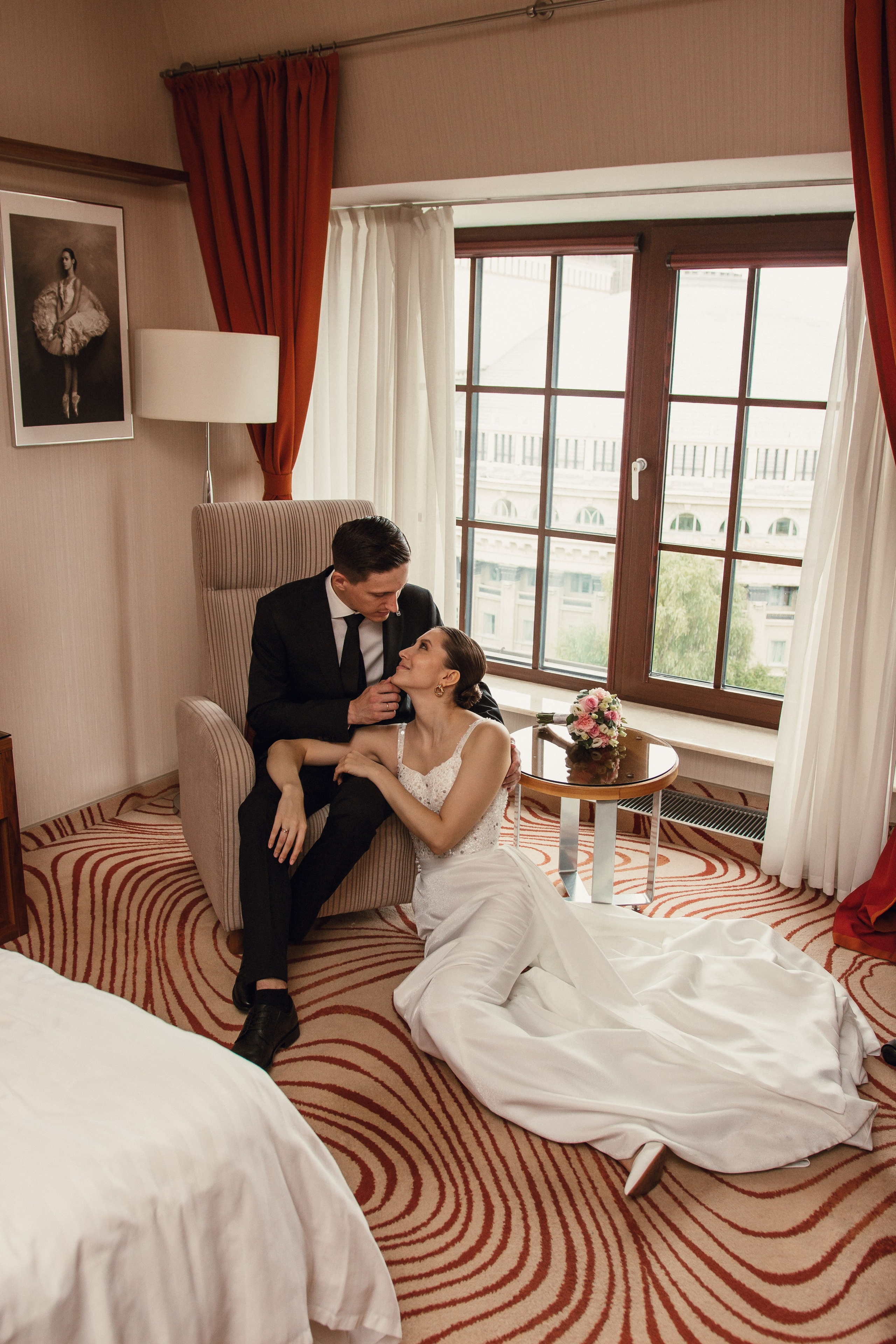 Оксана и Максим Grand Autograph Hotel & Театр оперы и балета. Фотограф Новосибирск