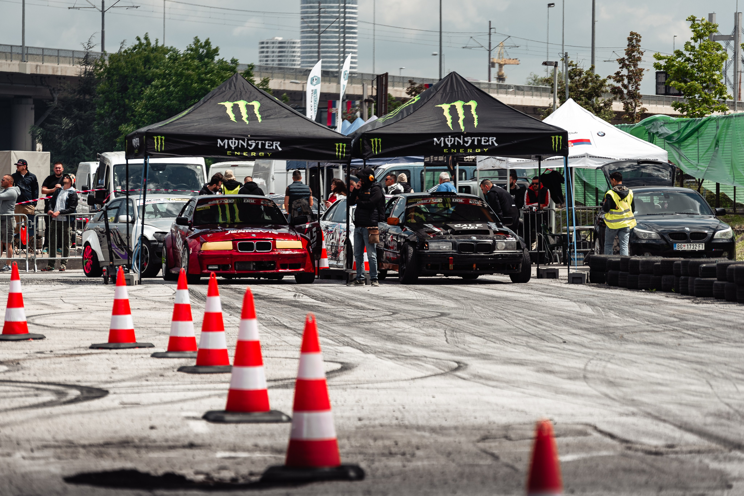 2025 Второй этап Serbian Drift Championship, Белград. Елена Чеснокова спортивный фотограф во Владимире и Белграде