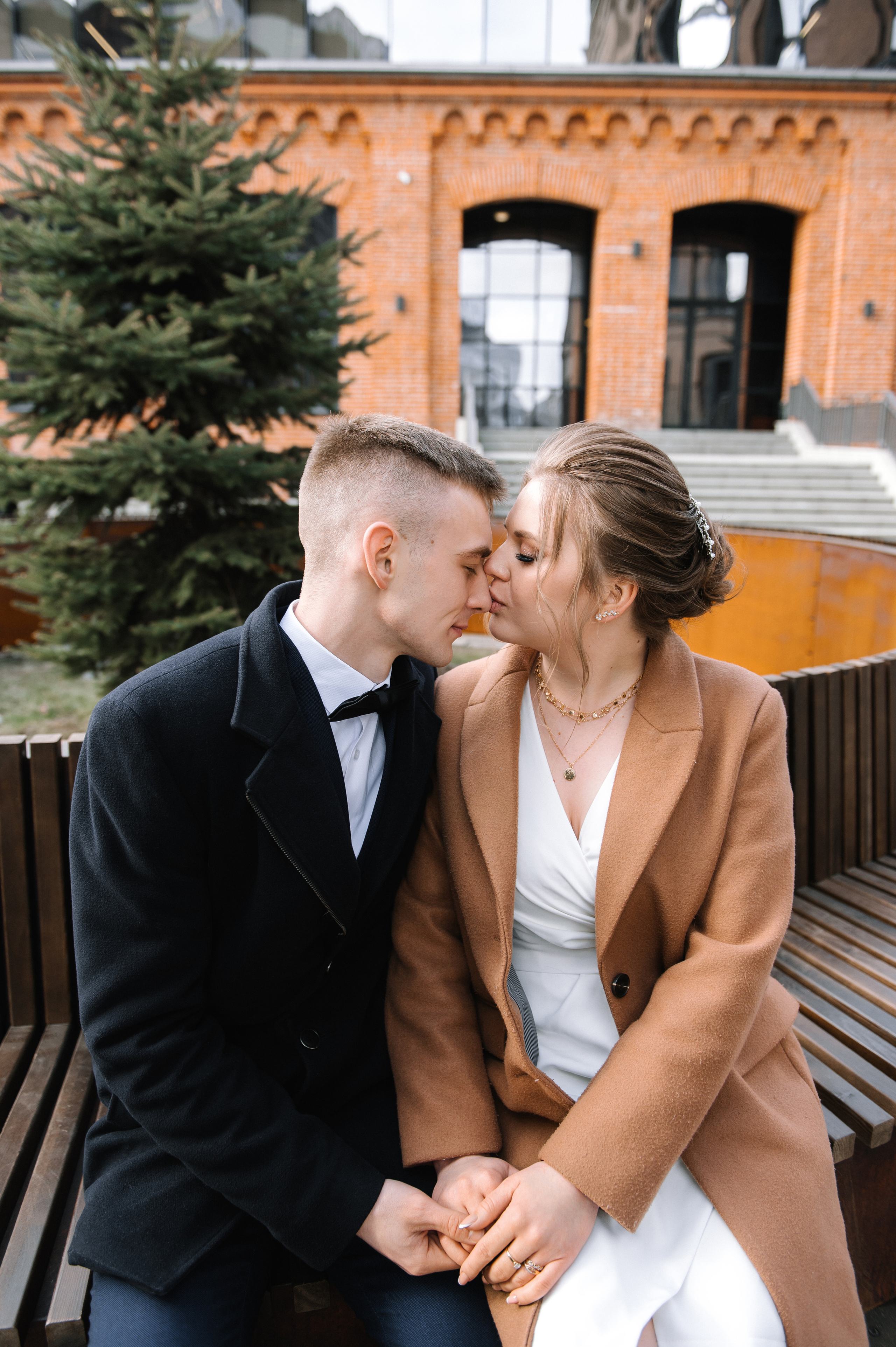 Влад и Катя. Роспись и прогулка по БЦ Арма. Семейный и свадебный фотограф в Москве Татьяна Николаева