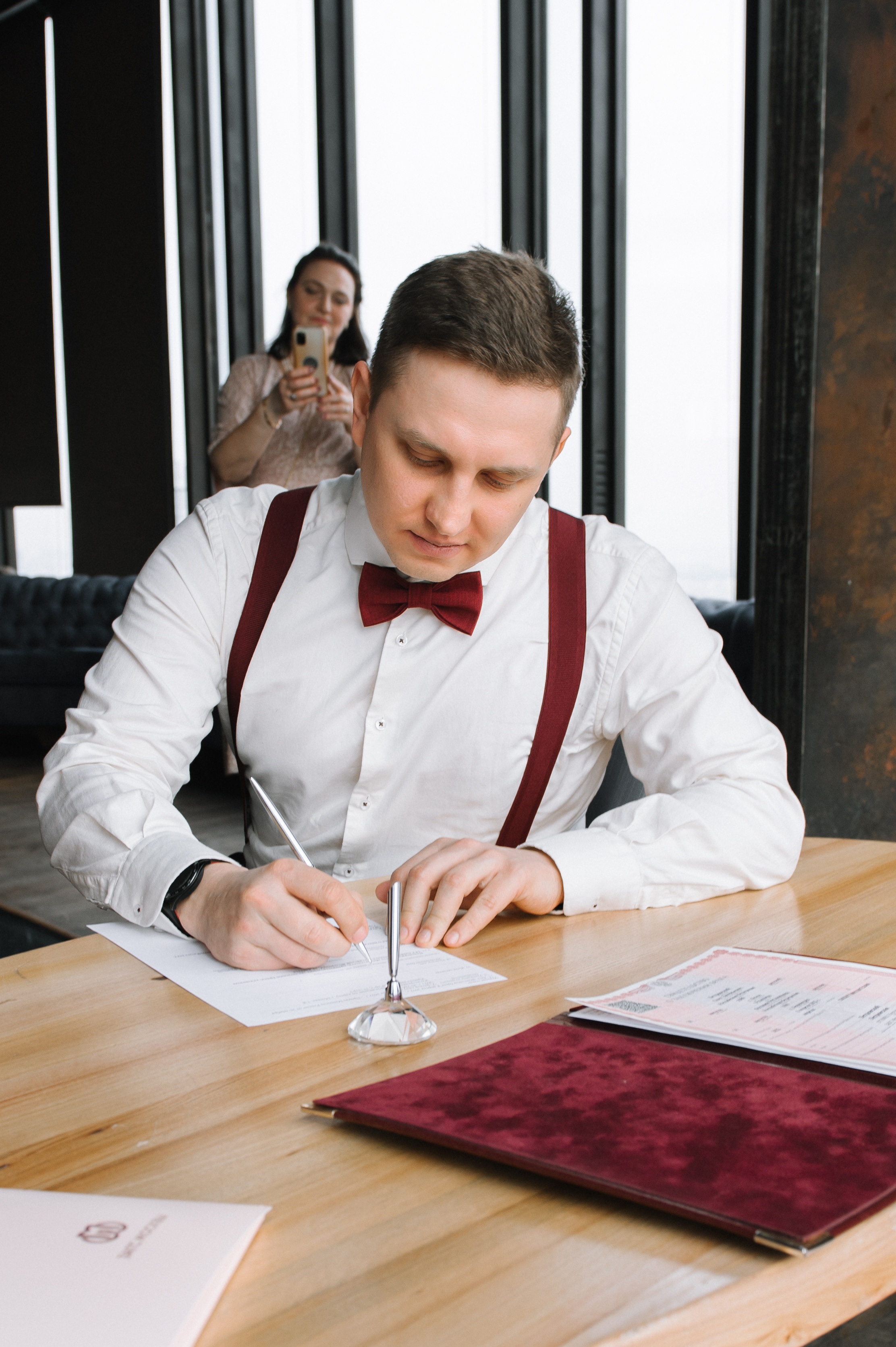 Роспись в «Бёрдз», Москва-Сити. Семейный и свадебный фотограф в Москве Татьяна Николаева