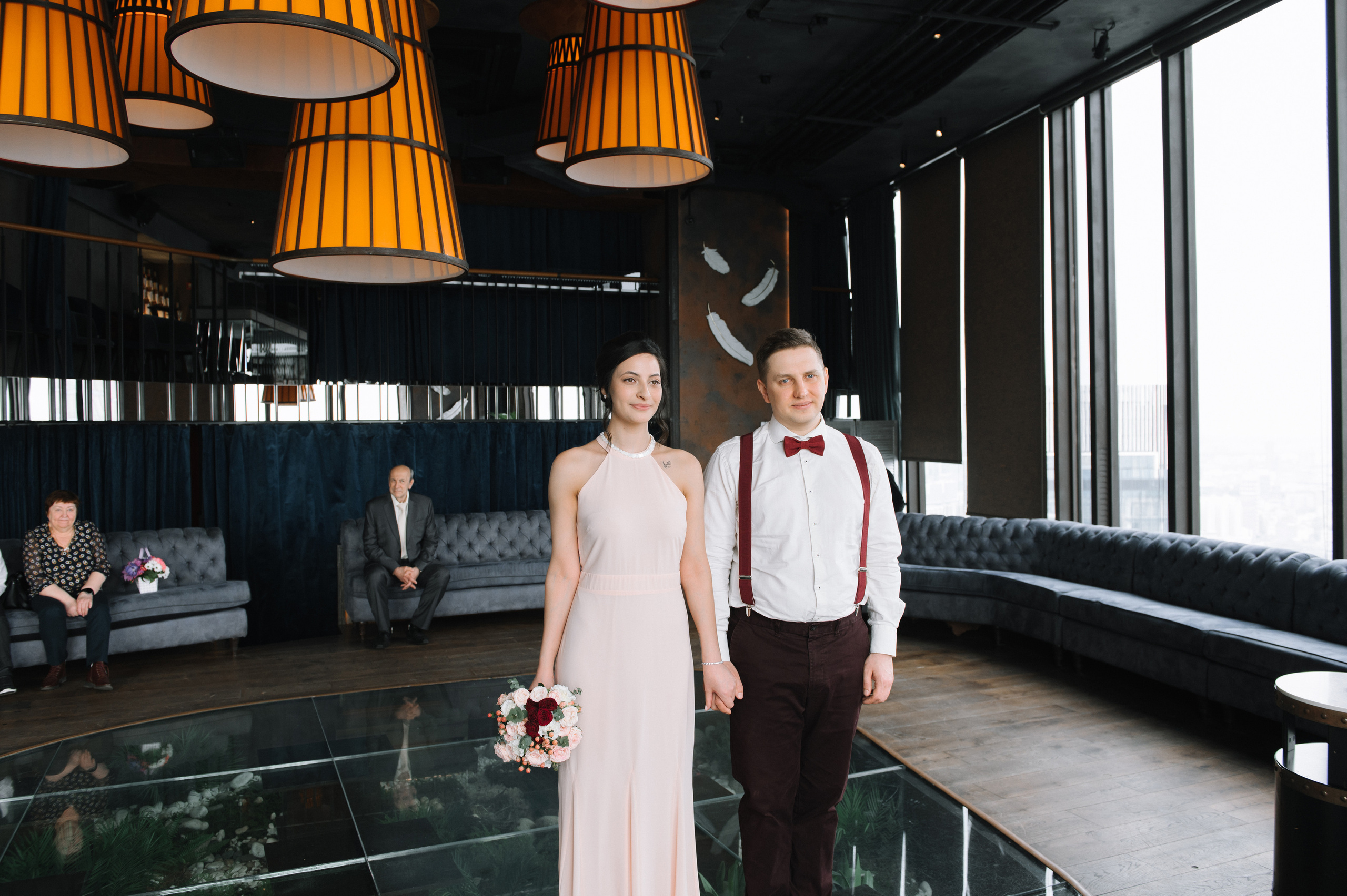 Роспись в «Бёрдз», Москва-Сити. Семейный и свадебный фотограф в Москве Татьяна Николаева