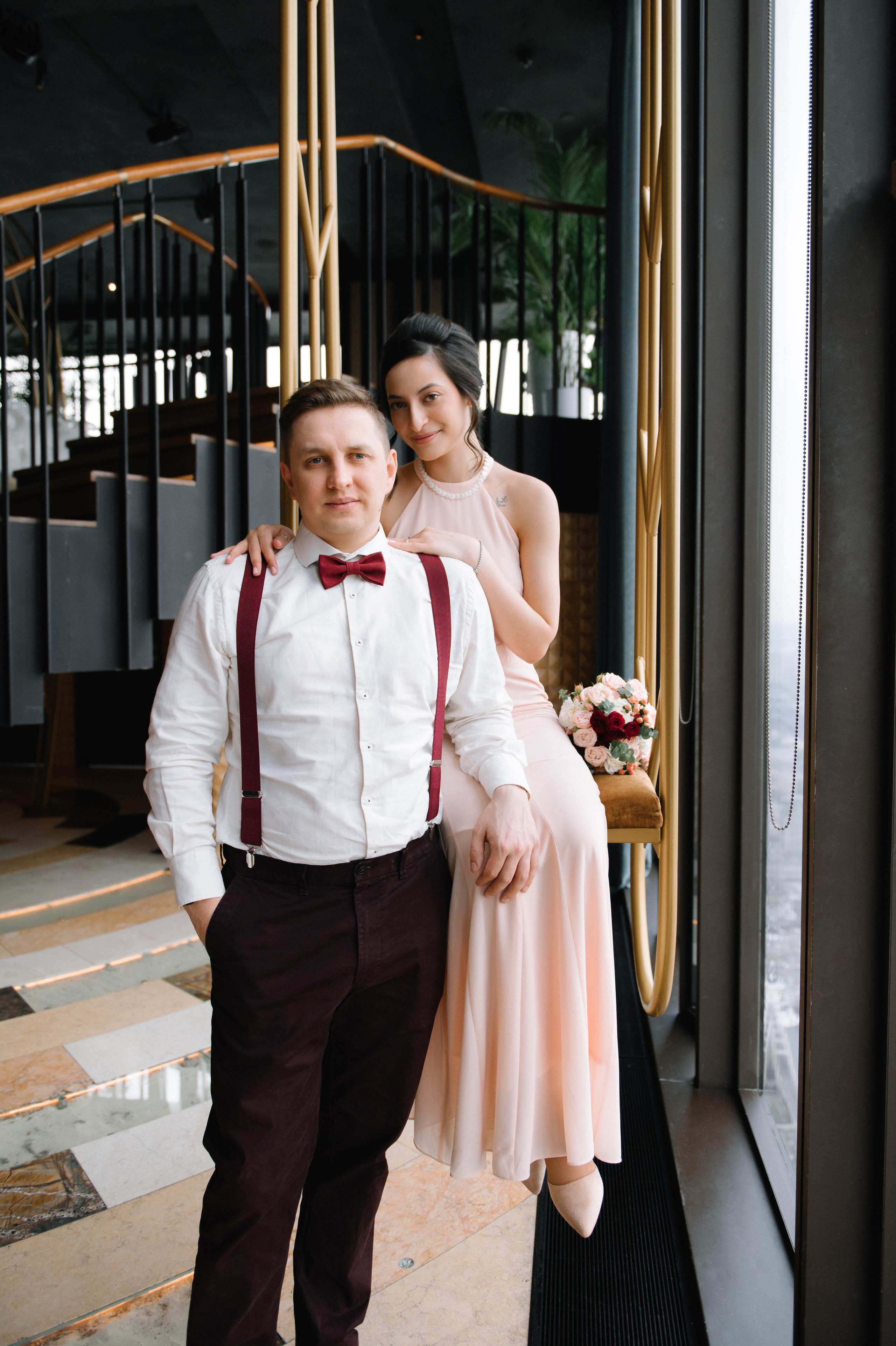 Роспись в «Бёрдз», Москва-Сити. Семейный и свадебный фотограф в Москве Татьяна Николаева