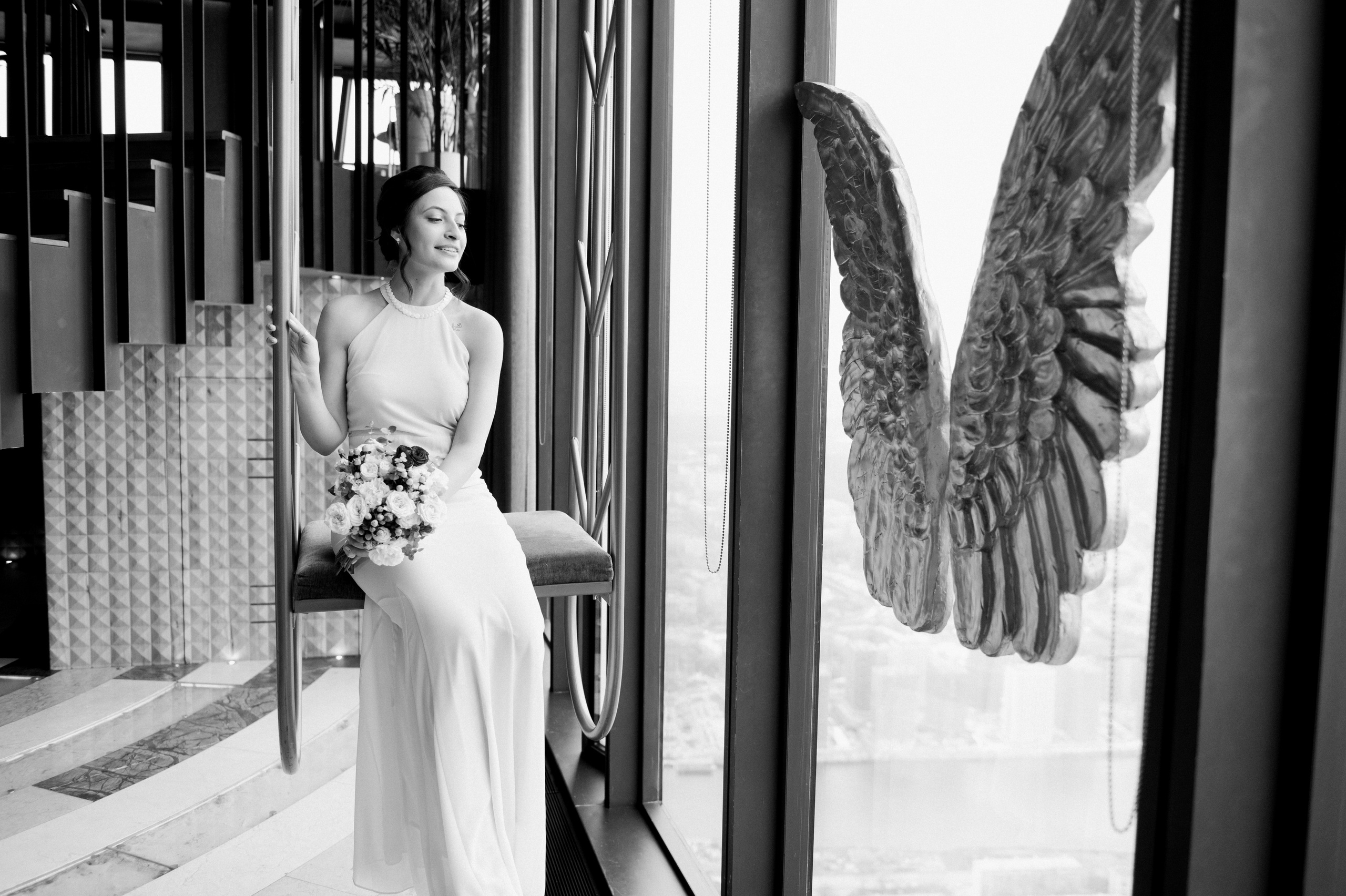 Роспись в «Бёрдз», Москва-Сити. Семейный и свадебный фотограф в Москве Татьяна Николаева