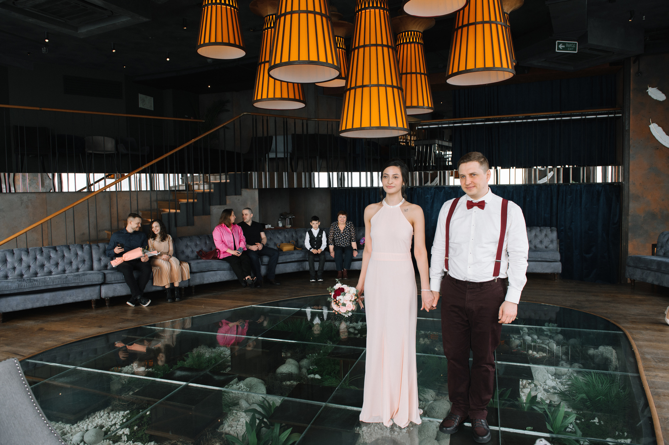 Роспись в «Бёрдз», Москва-Сити. Семейный и свадебный фотограф в Москве Татьяна Николаева