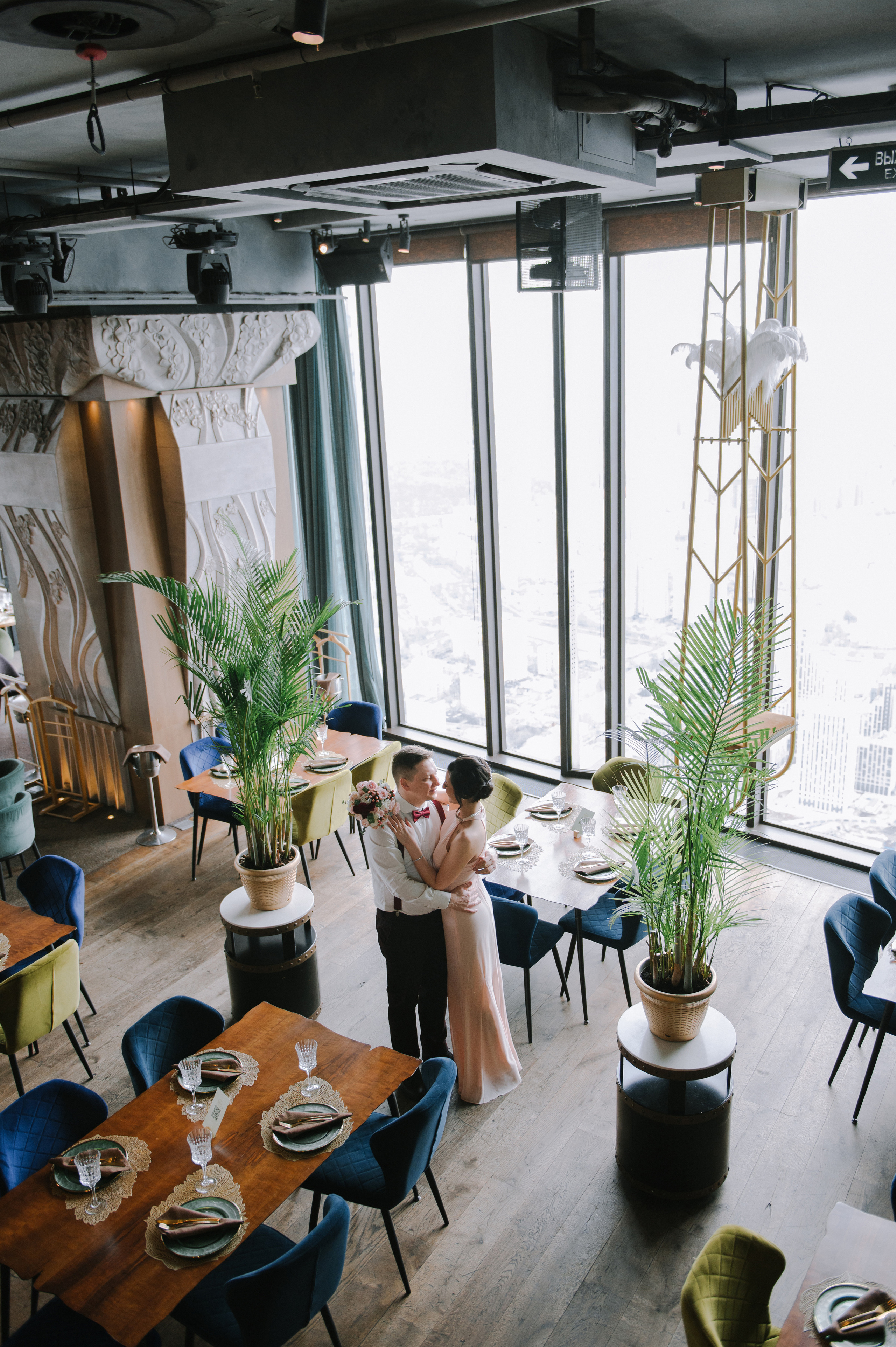Роспись в «Бёрдз», Москва-Сити. Семейный и свадебный фотограф в Москве Татьяна Николаева
