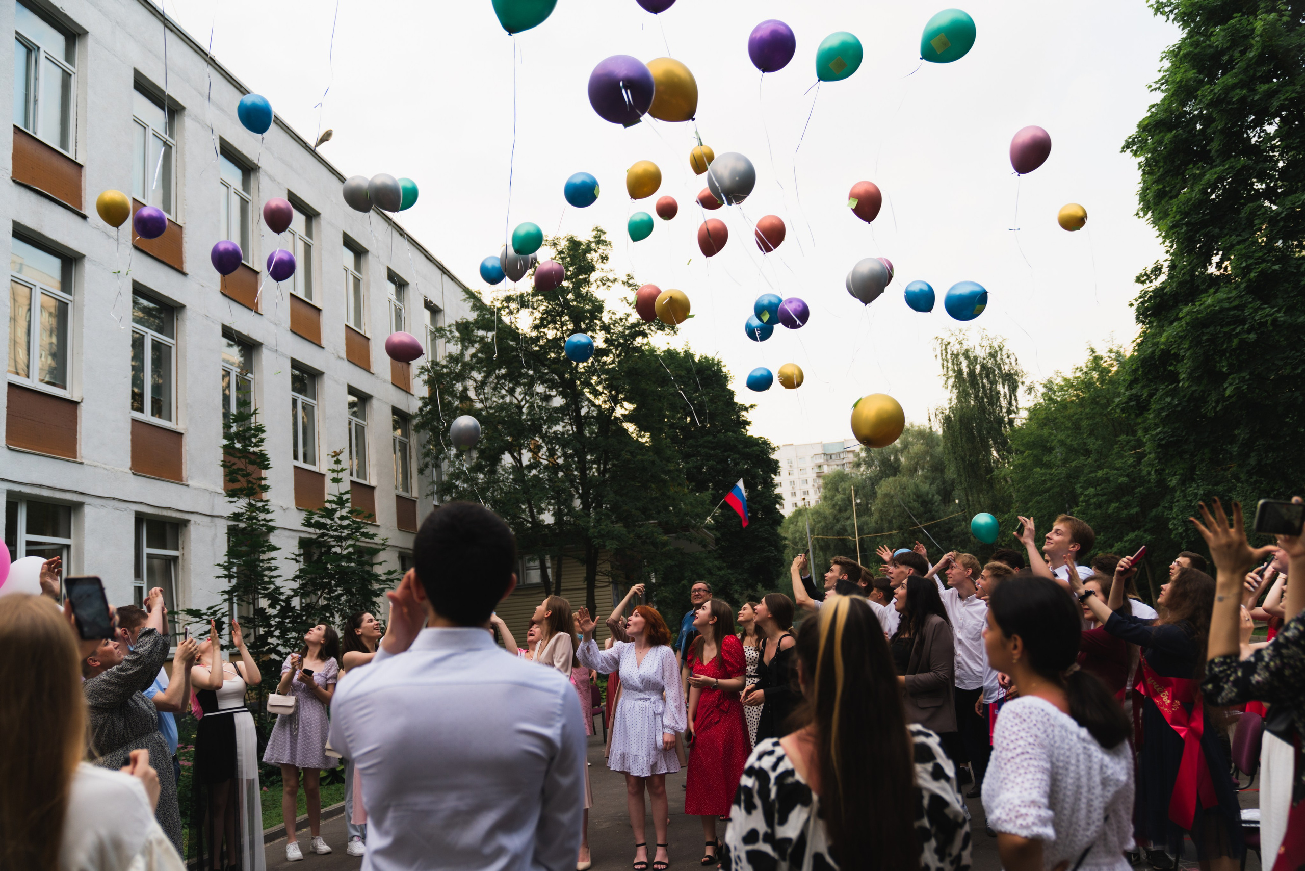 Школьный выпускной. Семейный, детский и рекламный фотограф в Москве Ольга Сухачева