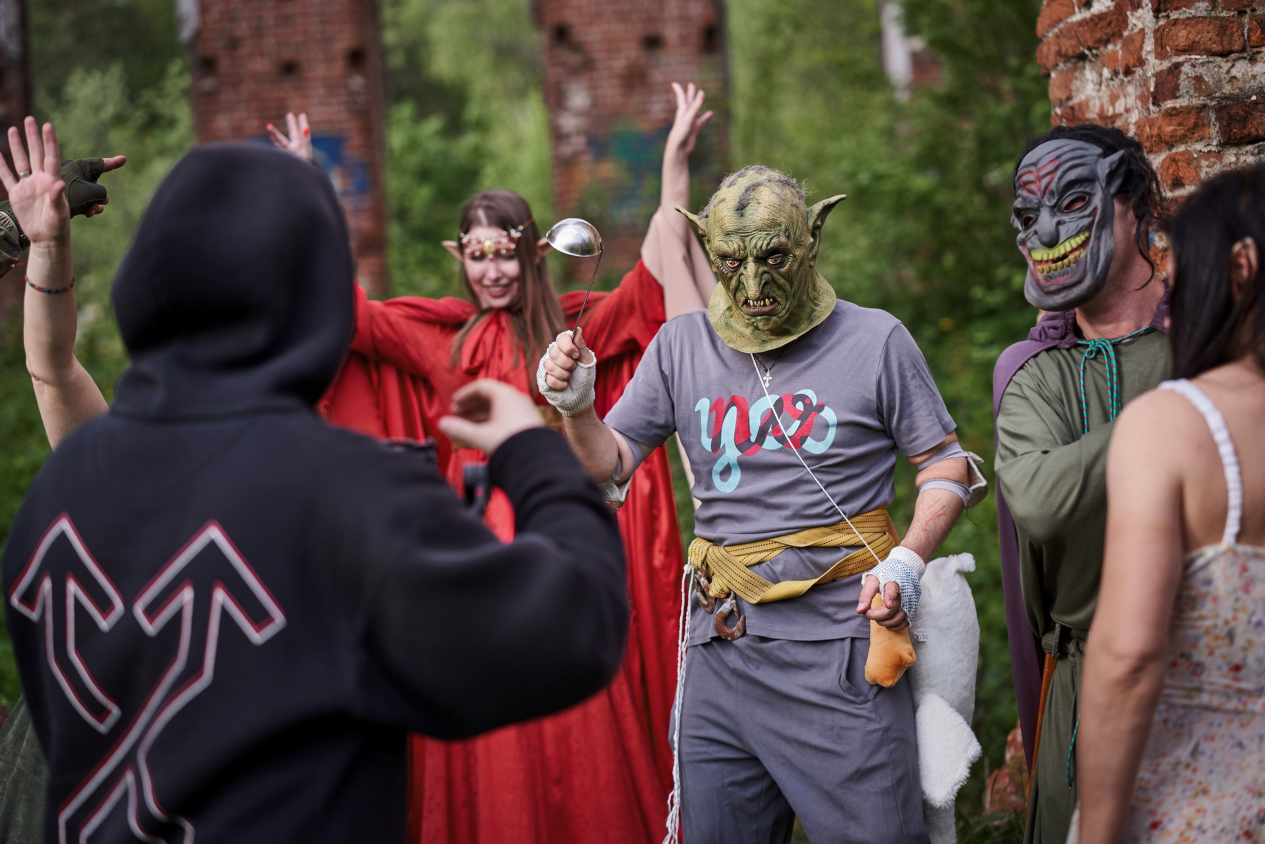 День Рождения в стиле Властелина Колец. Фотограф в Москве Нафиков Руслан. Репортажная съемка, Портрет