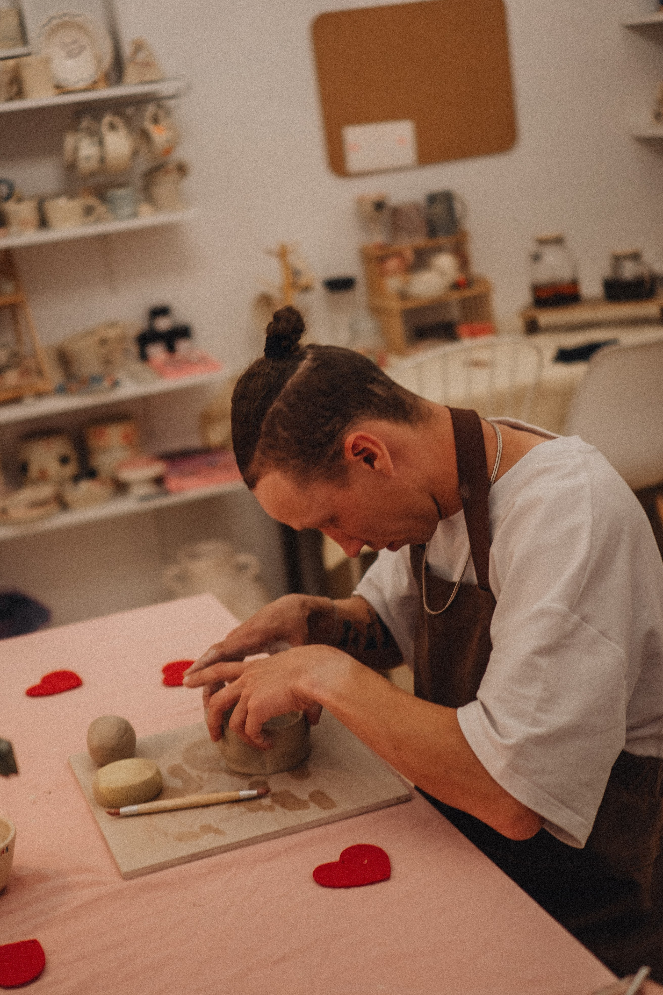 СВИДАНИЕ В ГОНЧАРНОЙ МАСТЕРСКОЙ. Профессиональный фотограф, Санкт-Петербург — Виктория Богомолова