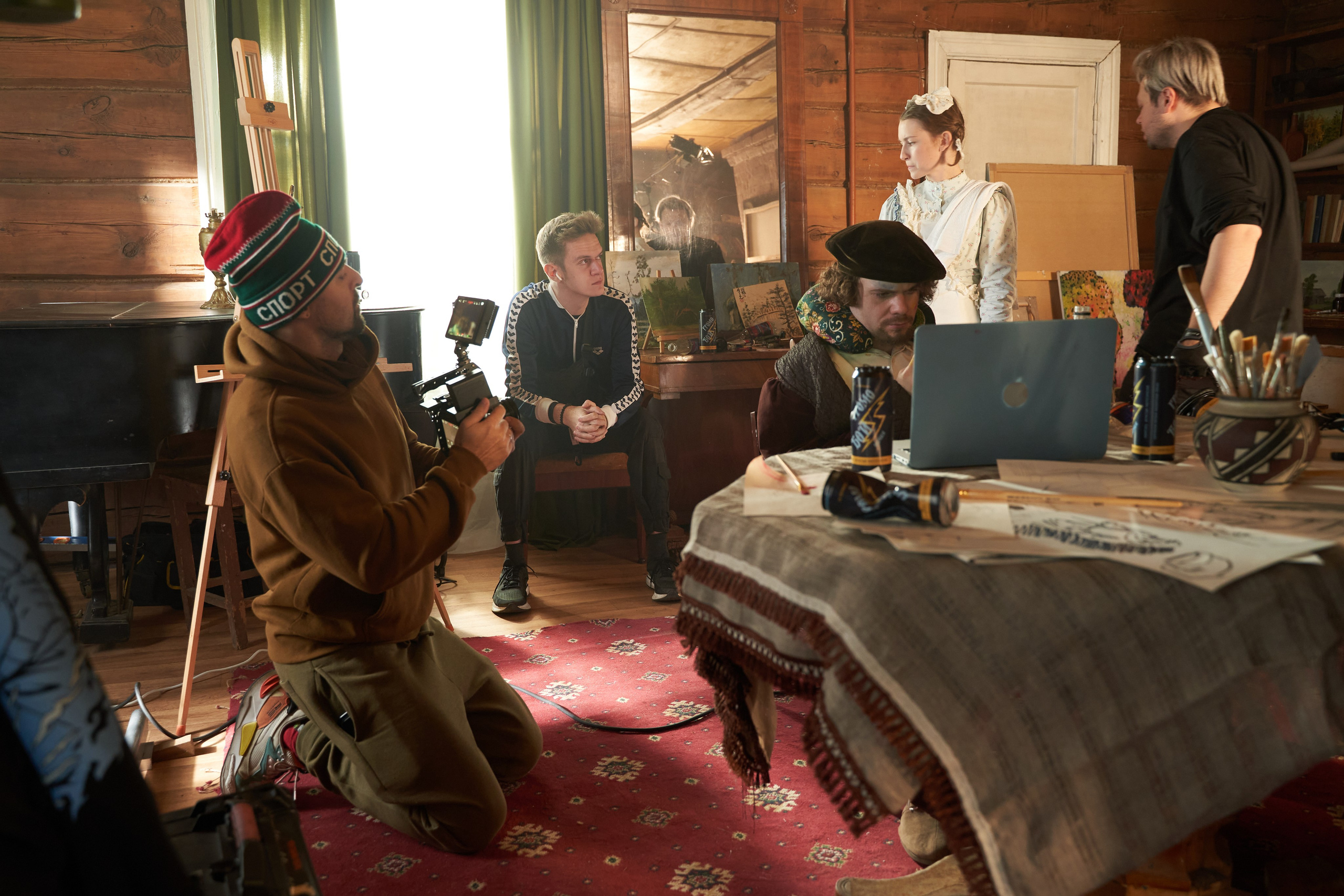 Съемка сериала. Krasnopoliophoto