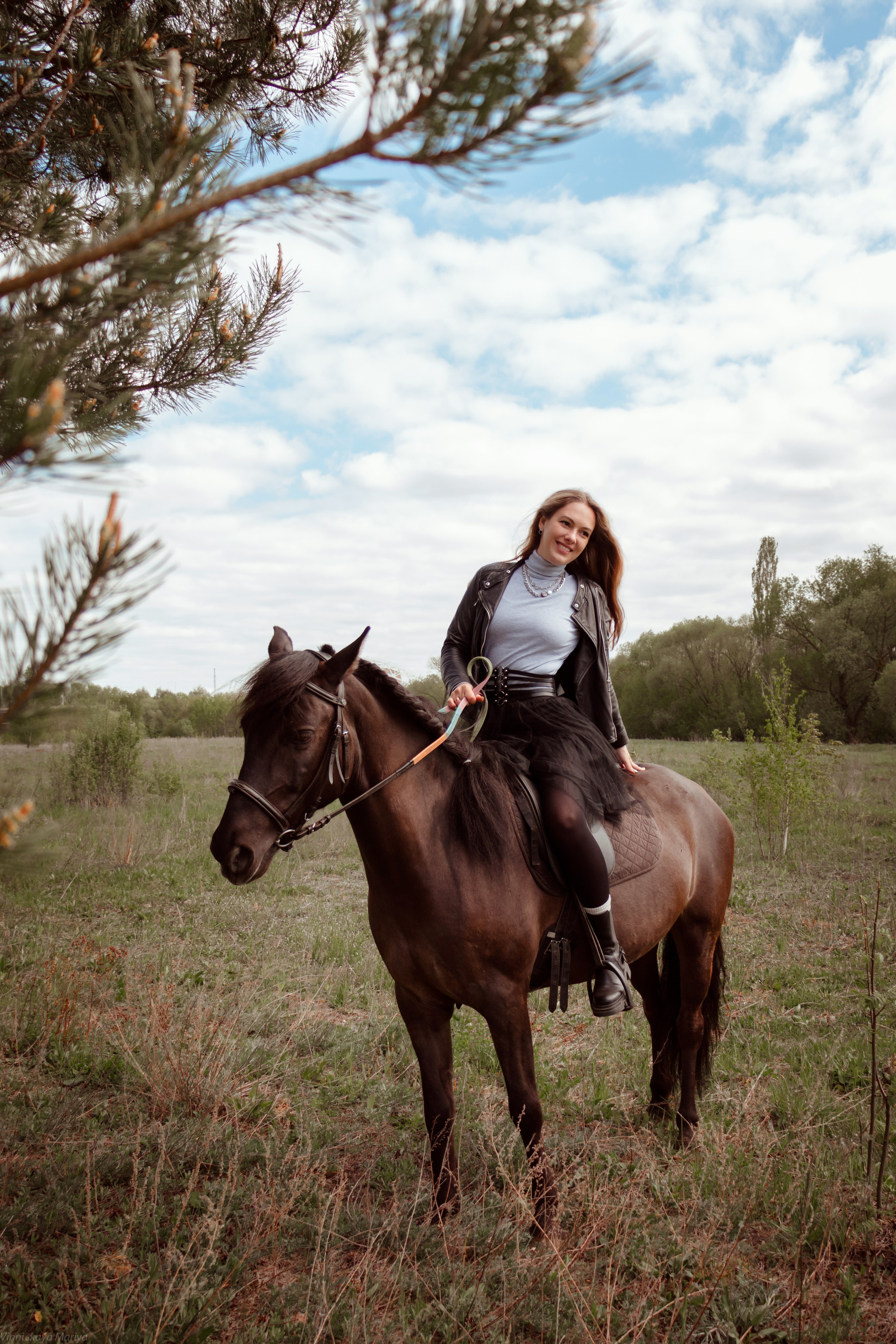 Алина и Мышка. Фотограф Мария Винницкая