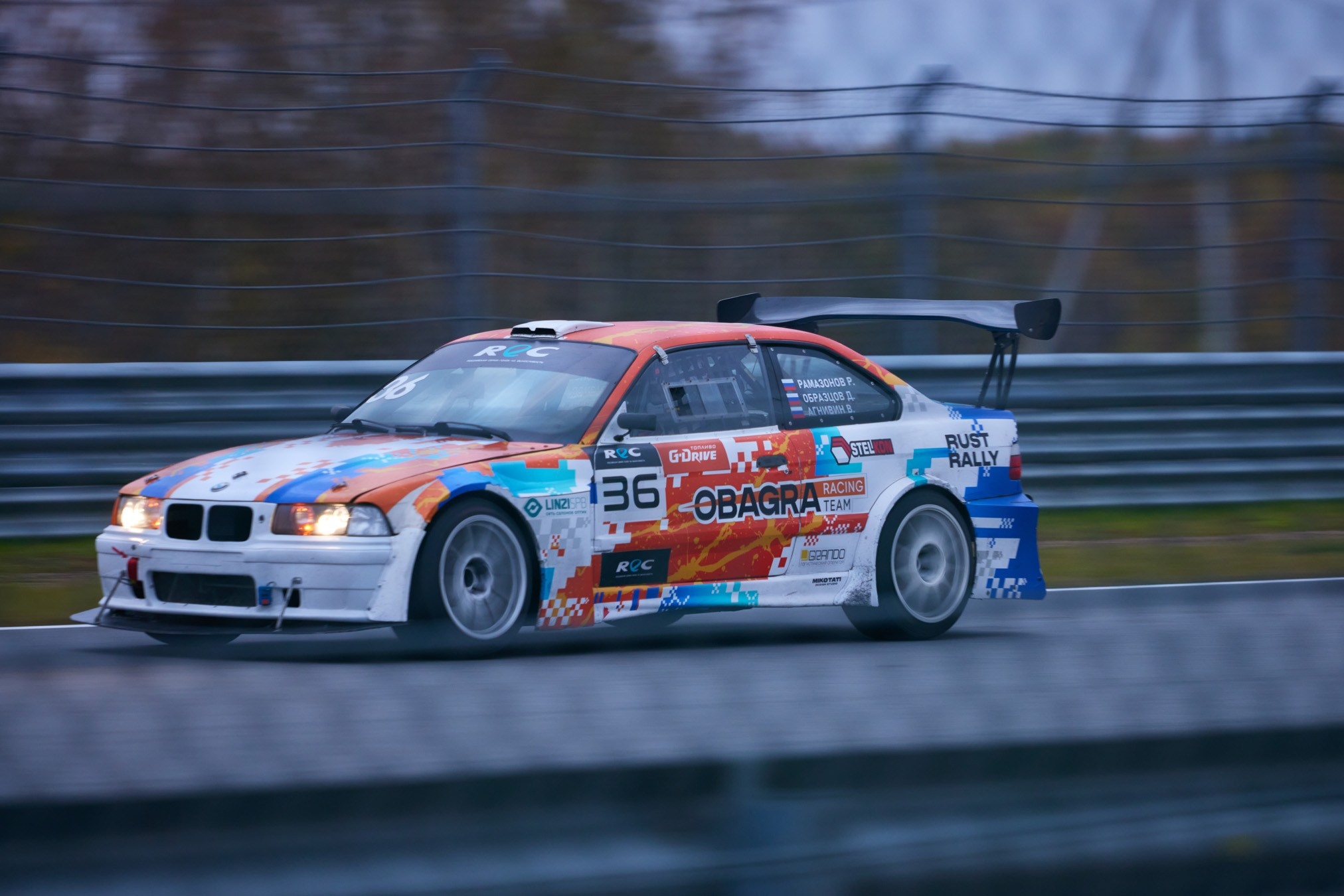 Obagra team BMW E34 на Moscow Raceway REC 2024