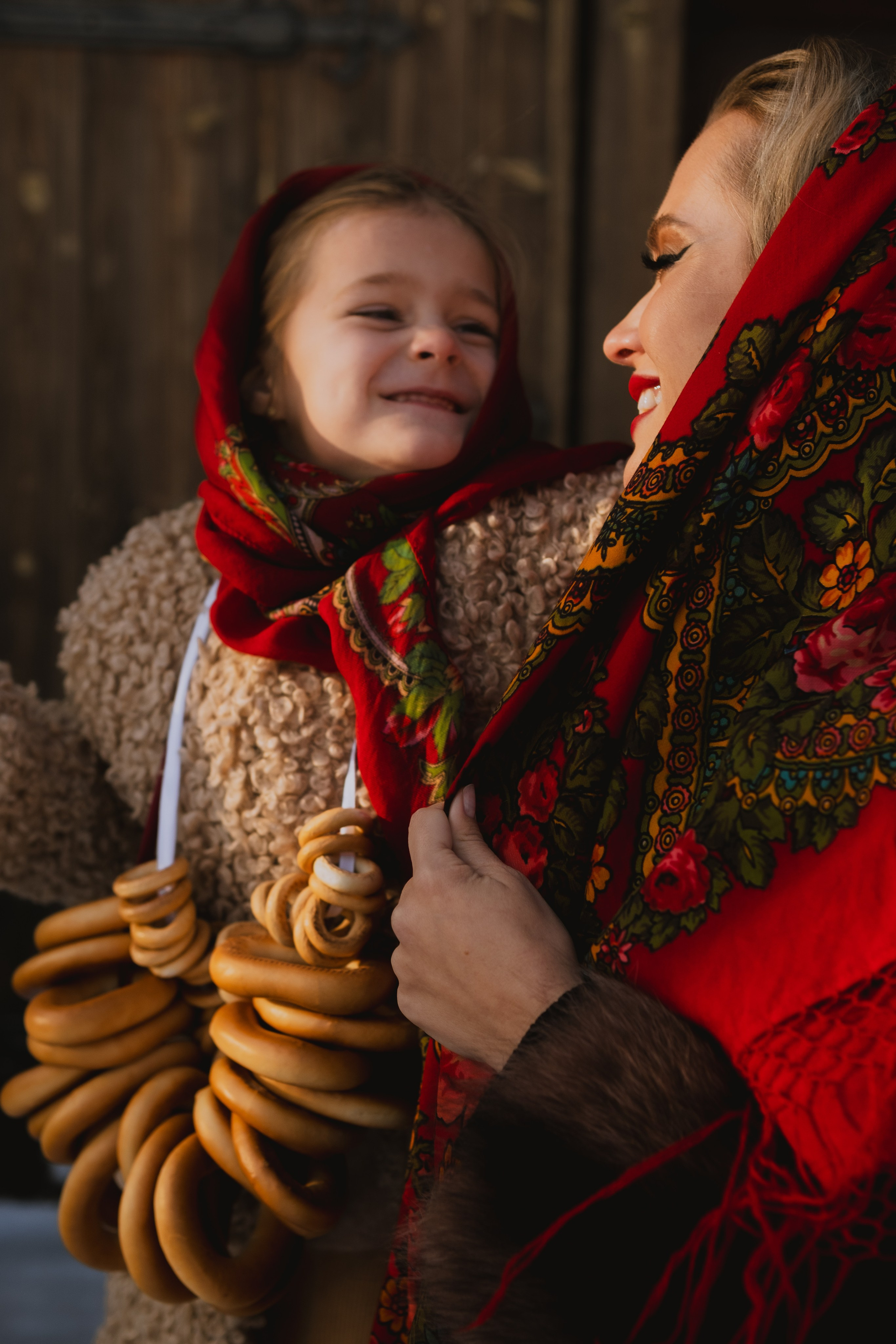 Мама с дочкой (зимняя фотосессия). Serg_film