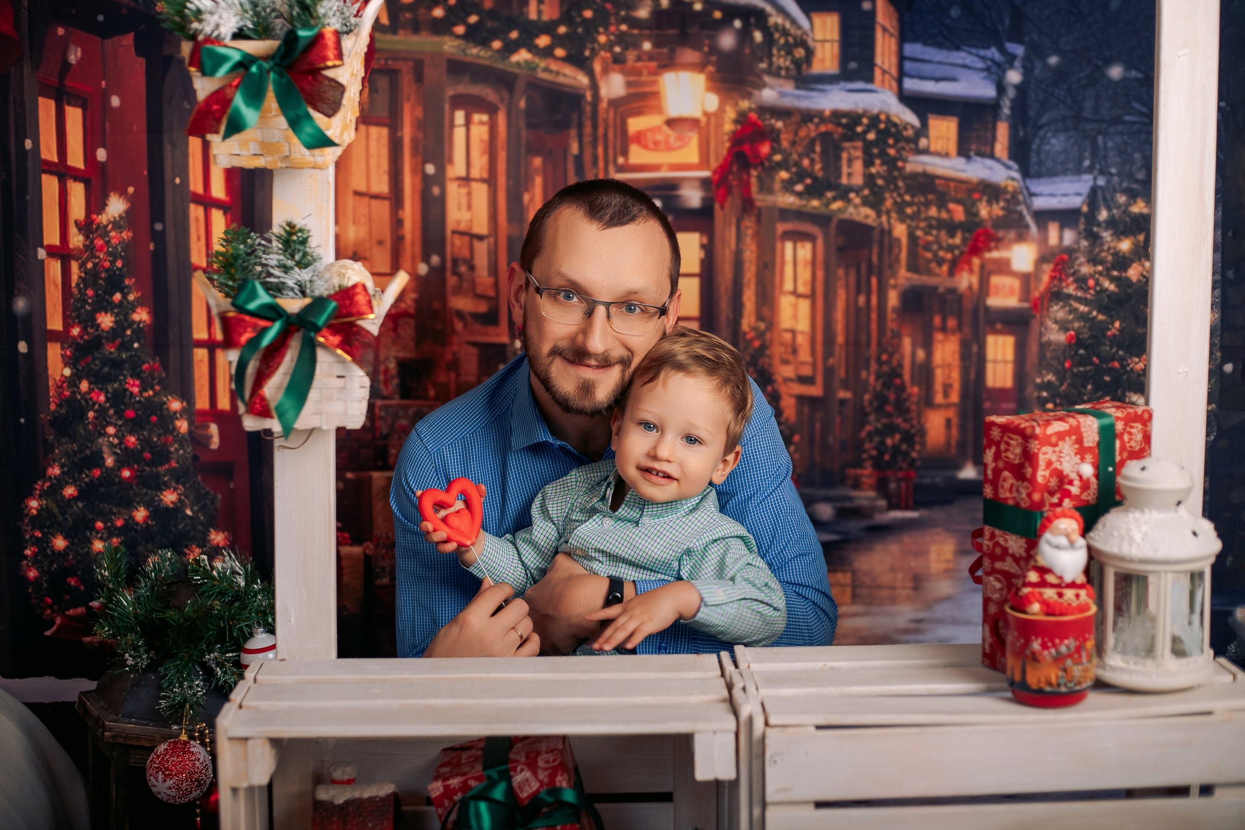 Новогодняя фотосессия фотодень спб с кроликами. Фотограф в Санкт-Петербурге, Анна Скворцова