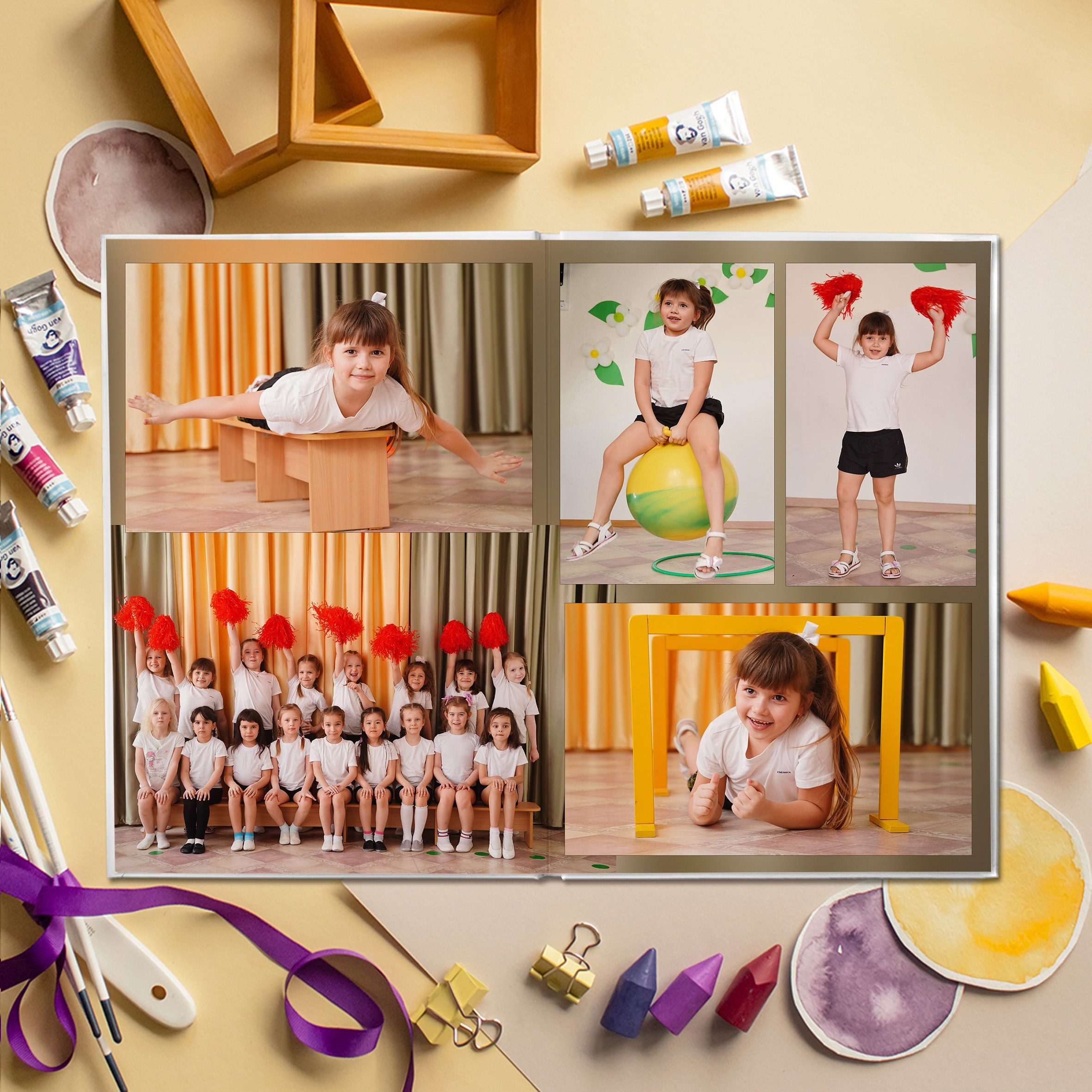 Персональный альбом в детский сад. GOTRA — выпускные альбомы в Тюмени