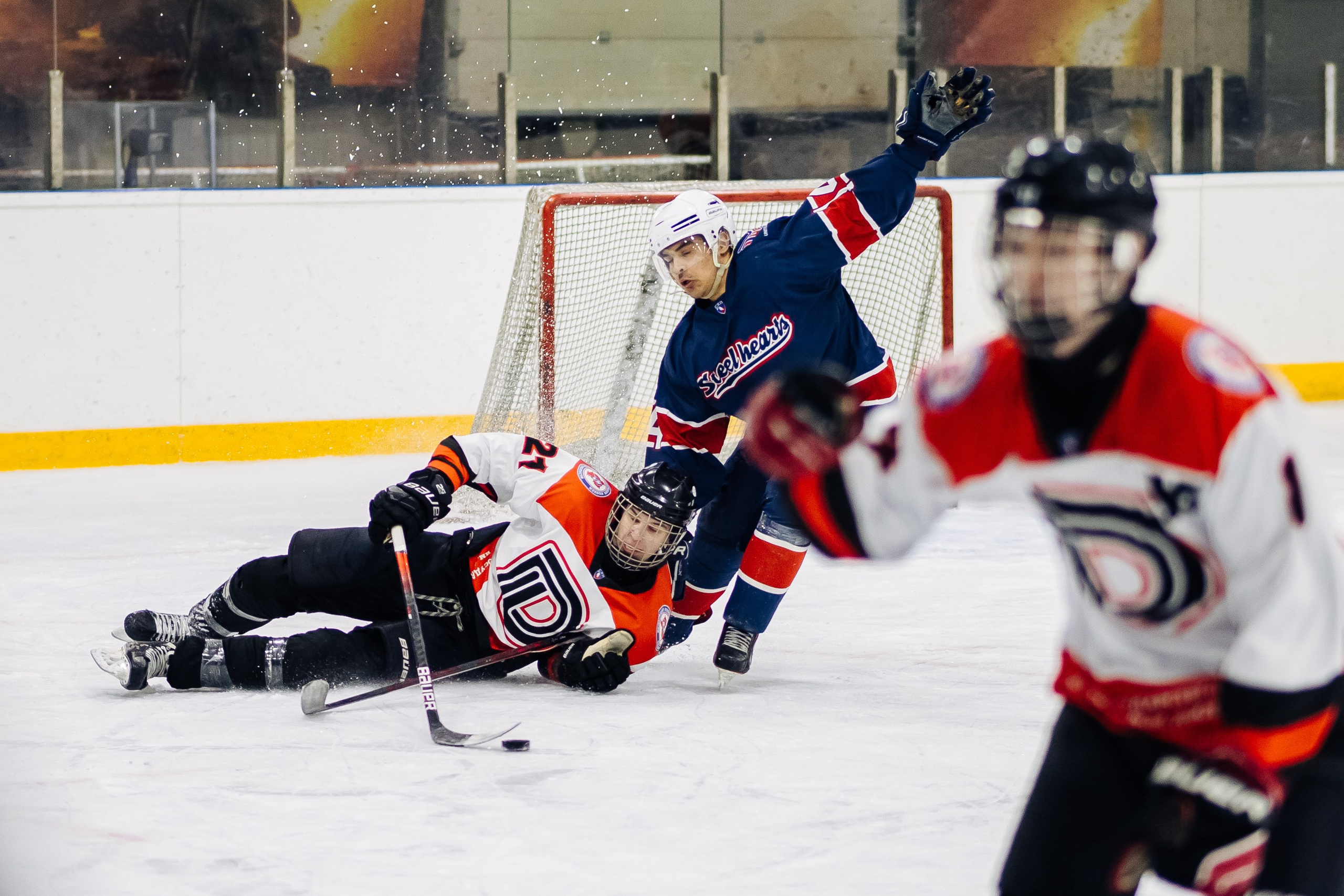 Хоккей. СХЛ / 20.01.24. Денис Прохоров Фотограф в г. Магнитогорск