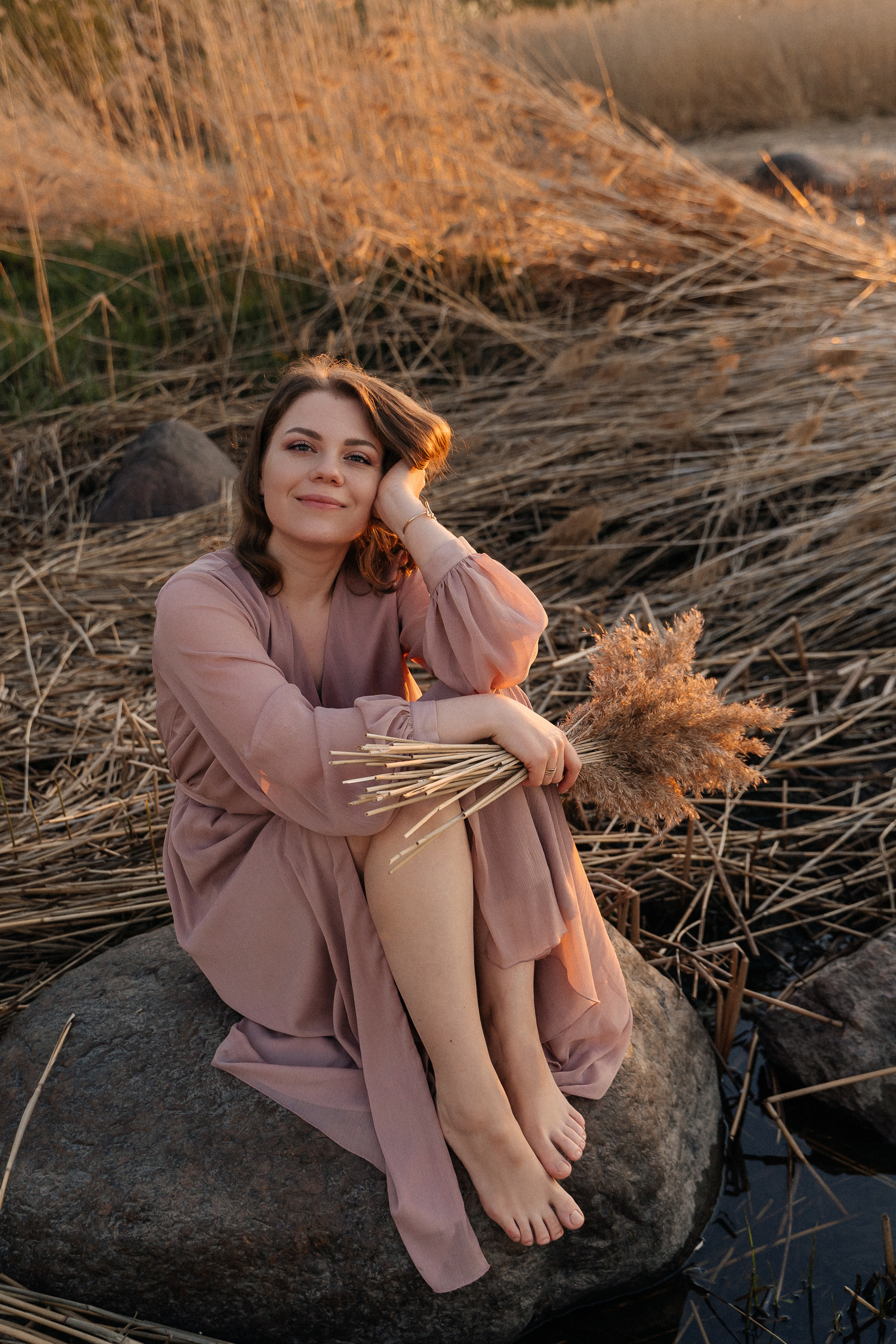 Марина. Закат. Семейный фотограф в Санкт-Петербурге Виталия Белова