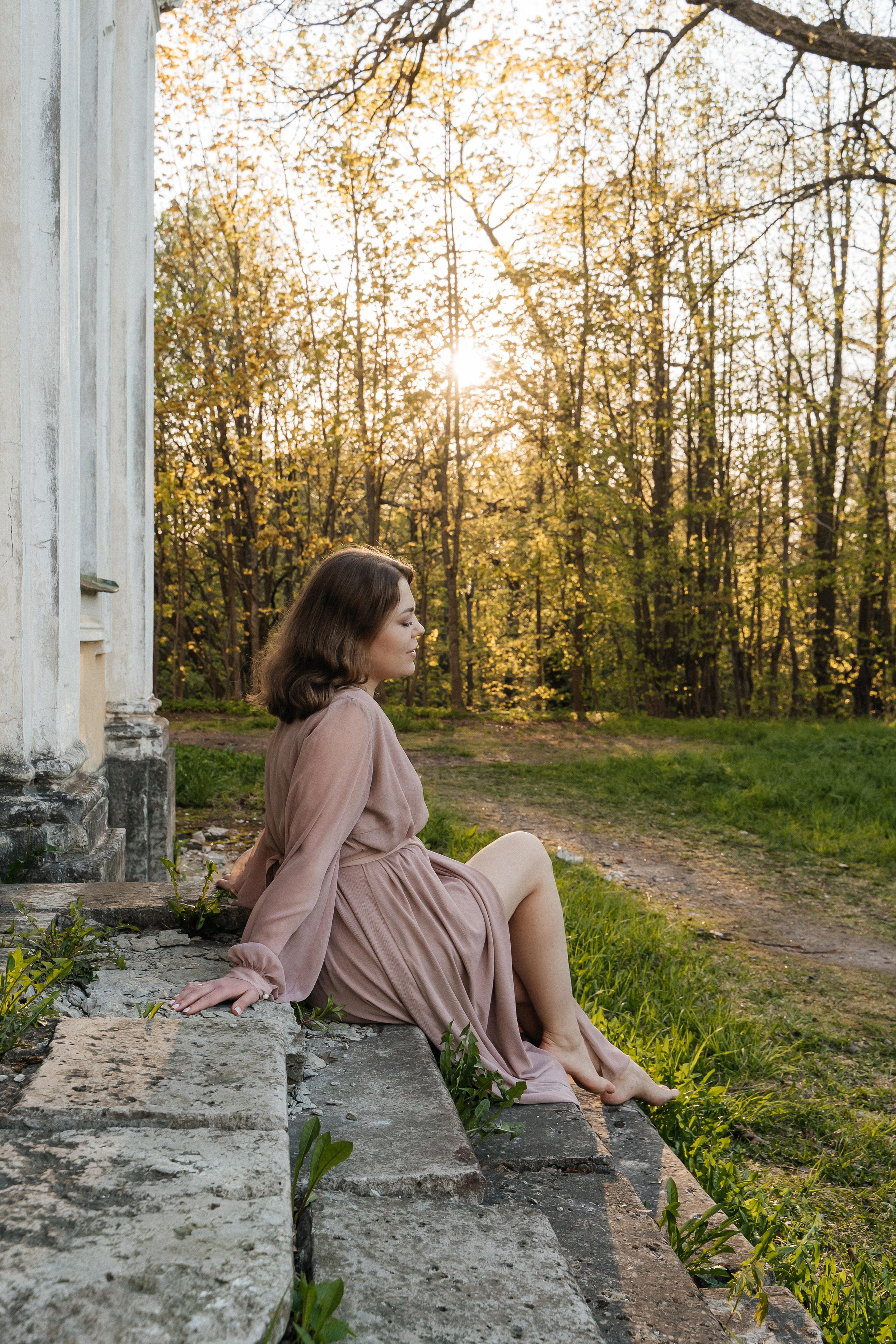 Марина. Закат. Семейный фотограф в Санкт-Петербурге Виталия Белова