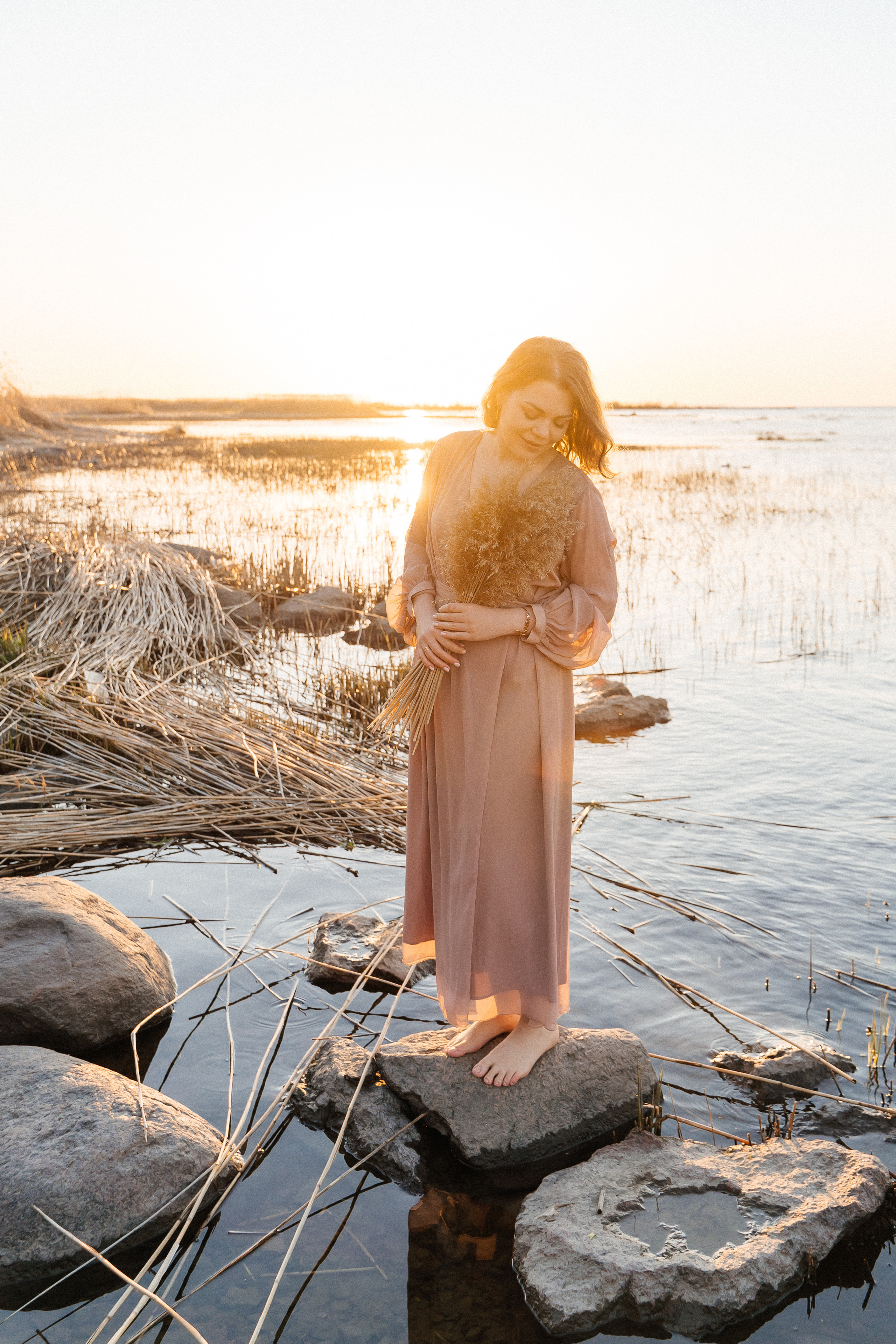 Марина. Закат. Семейный фотограф в Санкт-Петербурге Виталия Белова