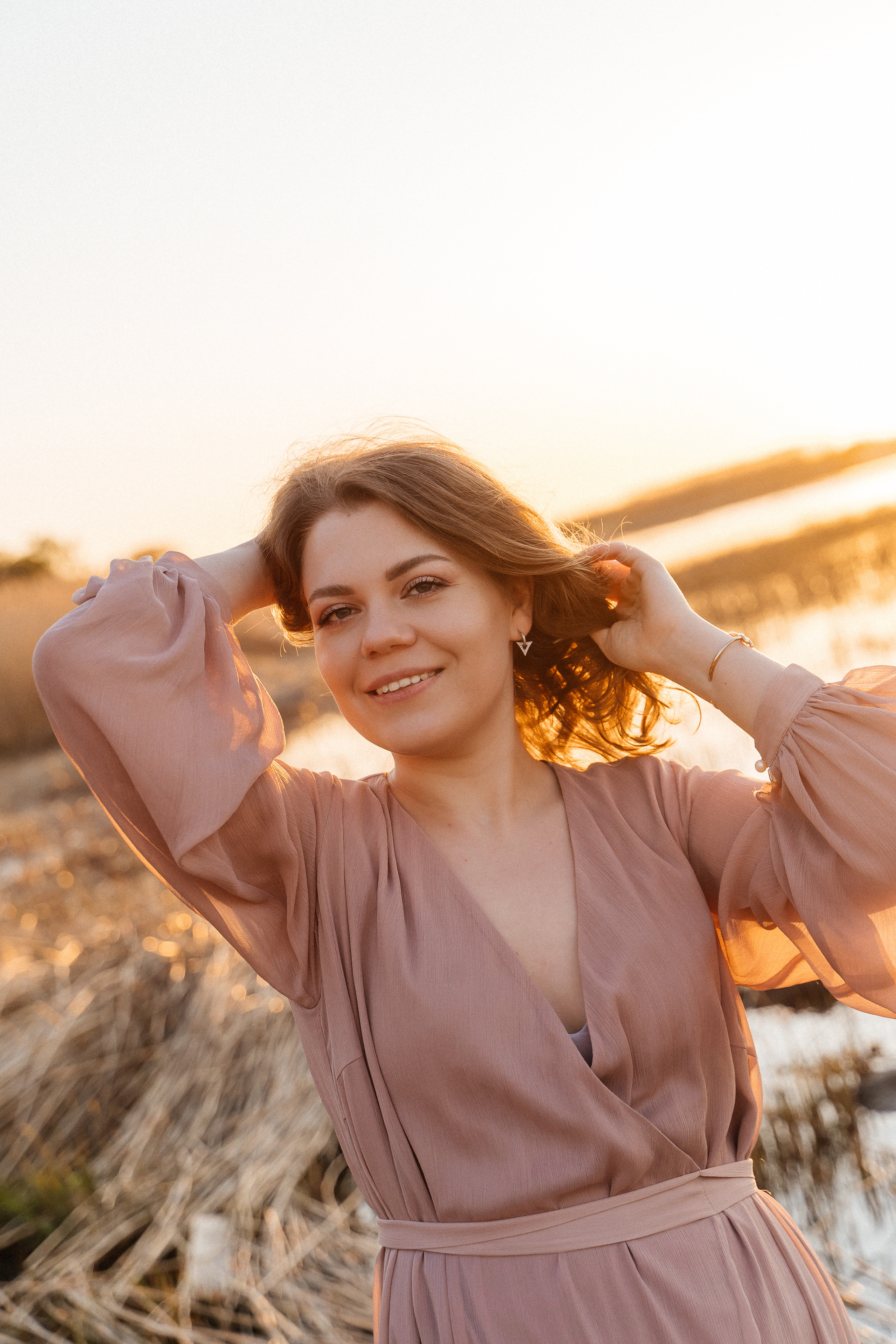 Марина. Закат. Семейный фотограф в Санкт-Петербурге Виталия Белова
