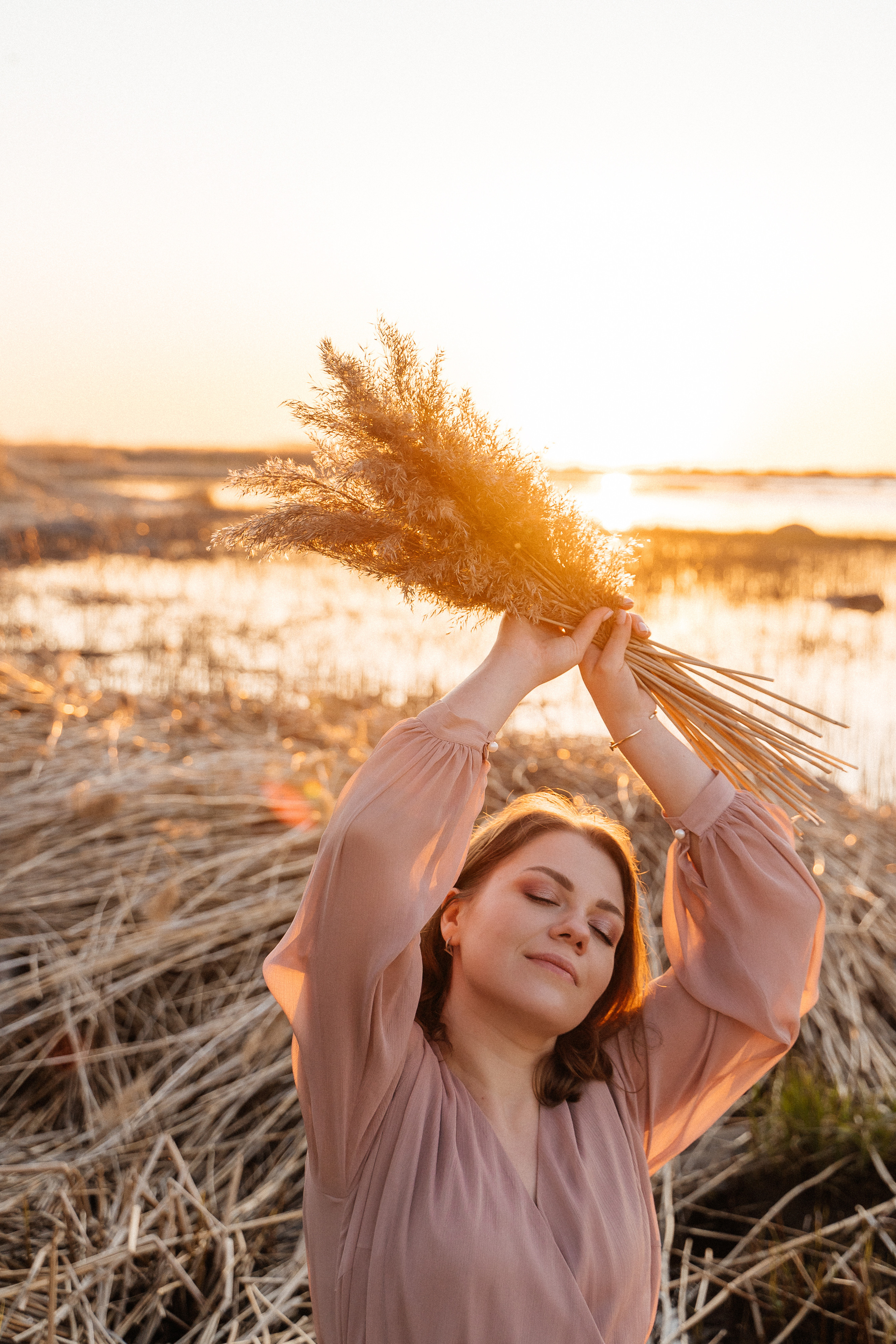 Марина. Закат. Семейный фотограф в Санкт-Петербурге Виталия Белова