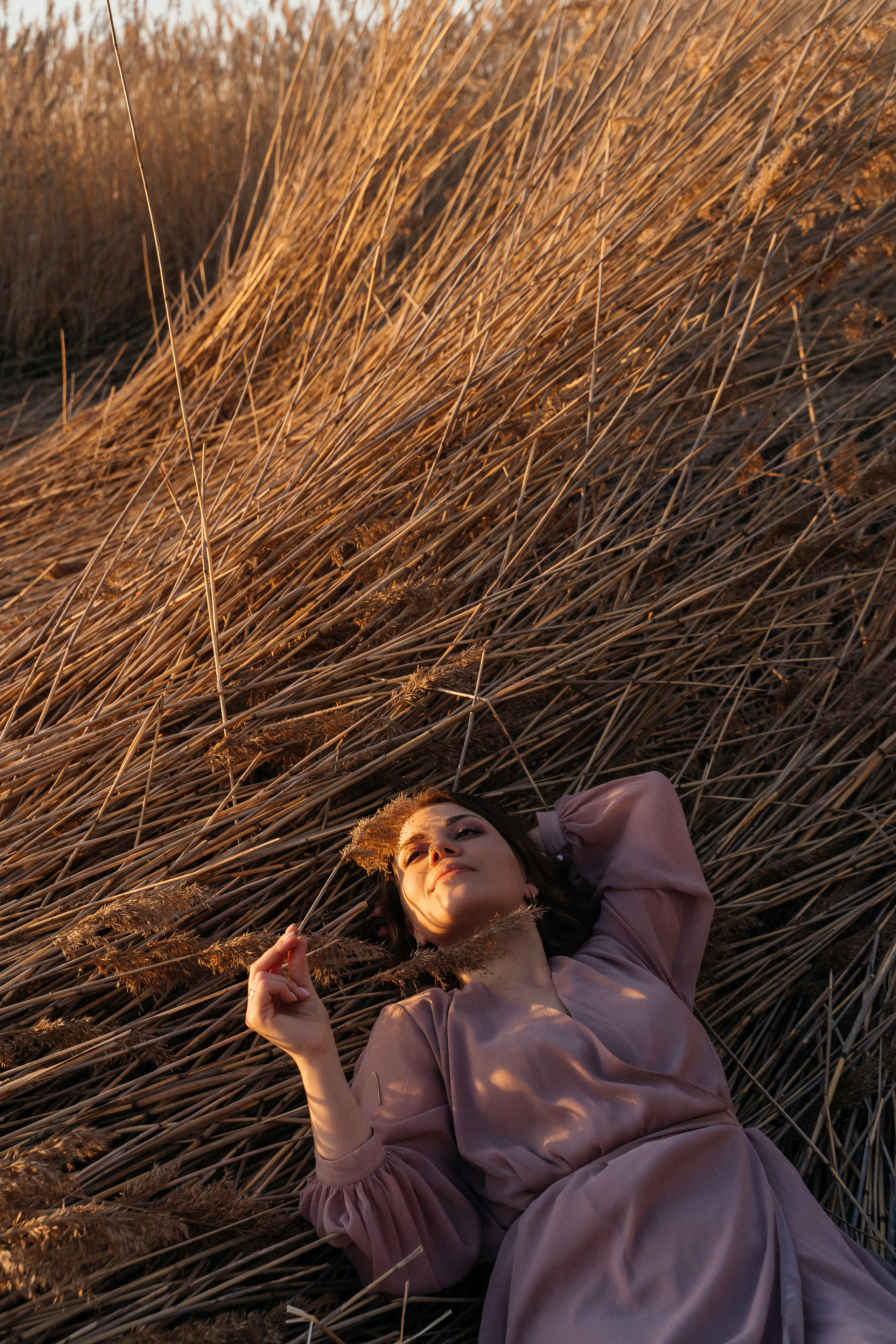 Марина. Закат. Семейный фотограф в Санкт-Петербурге Виталия Белова