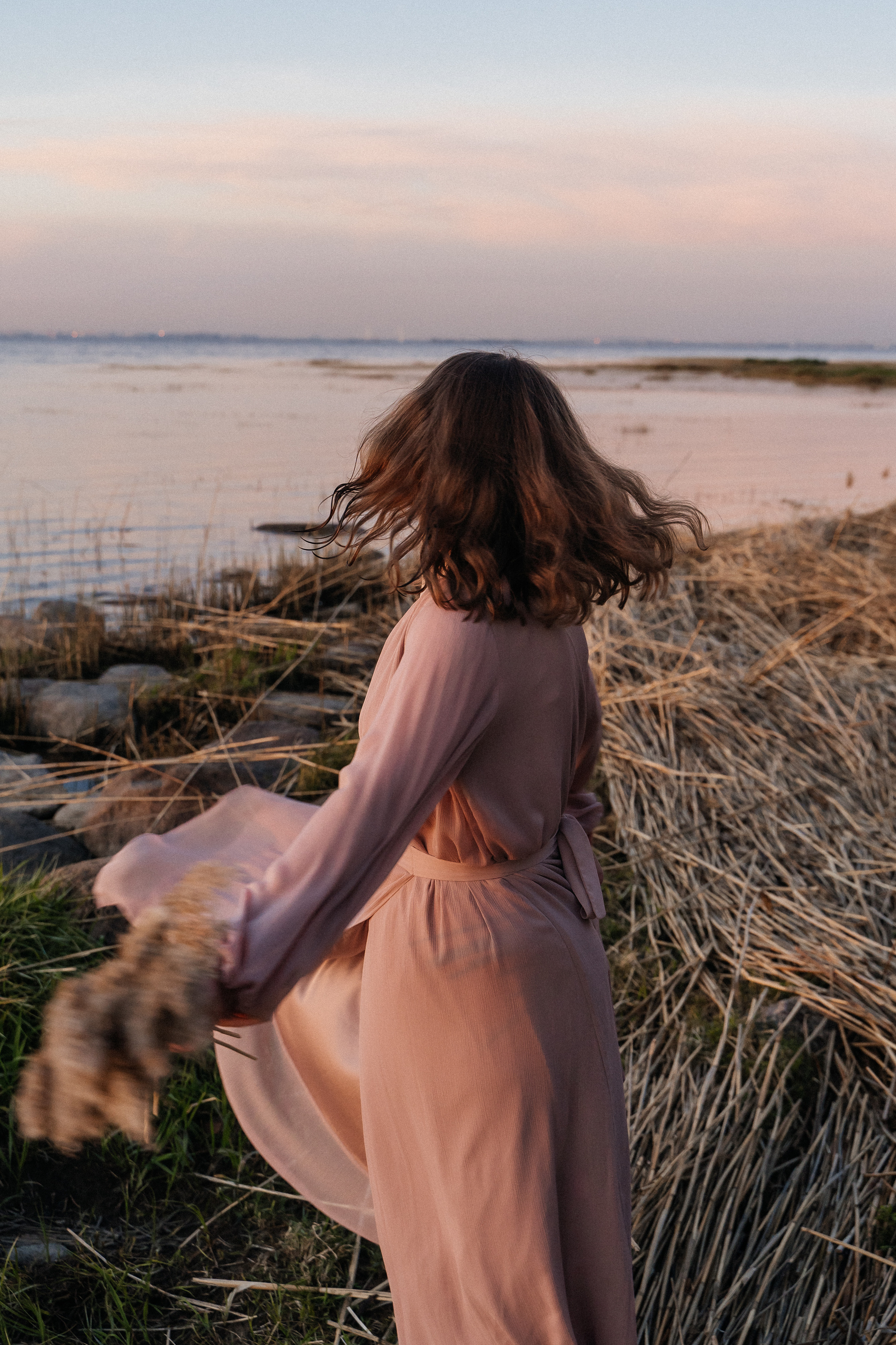 Марина. Закат. Семейный фотограф в Санкт-Петербурге Виталия Белова