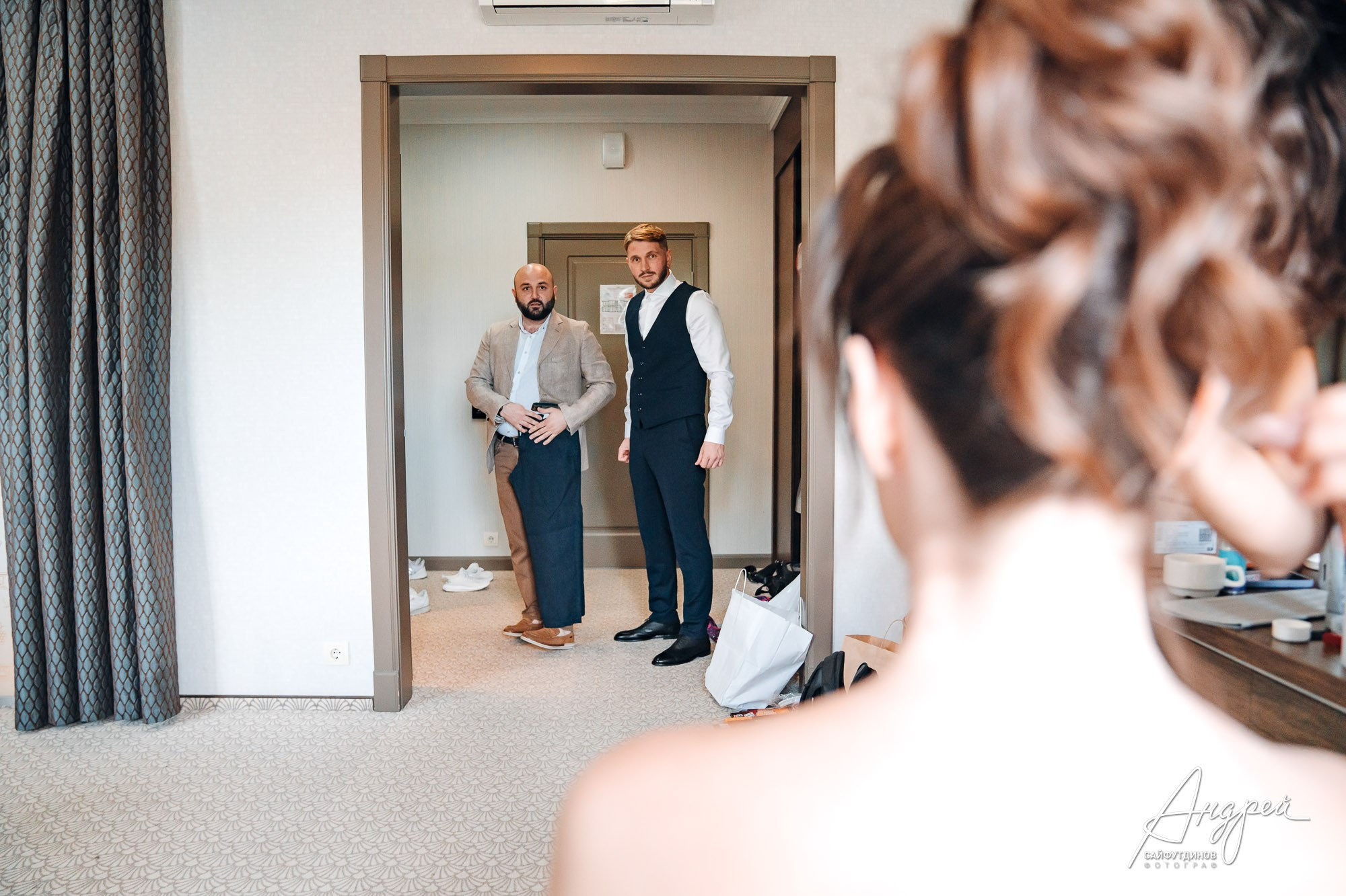Фотоотчёт и бэкстейдж свадебной фотосессии. Свадебный и семейный фотограф в Ростове-на-Дону. Андрей Сайфутдинов