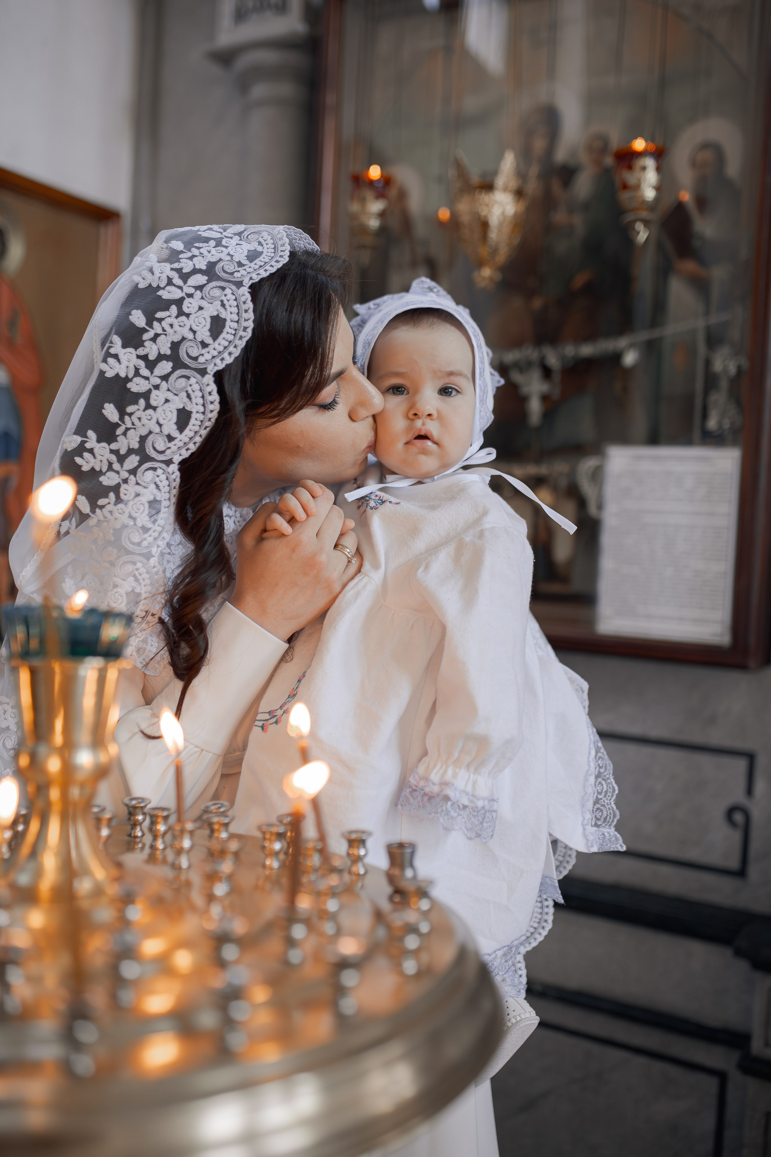 Крещение Вироники. Фотограф на Крещение и Венчание в Ташкенте