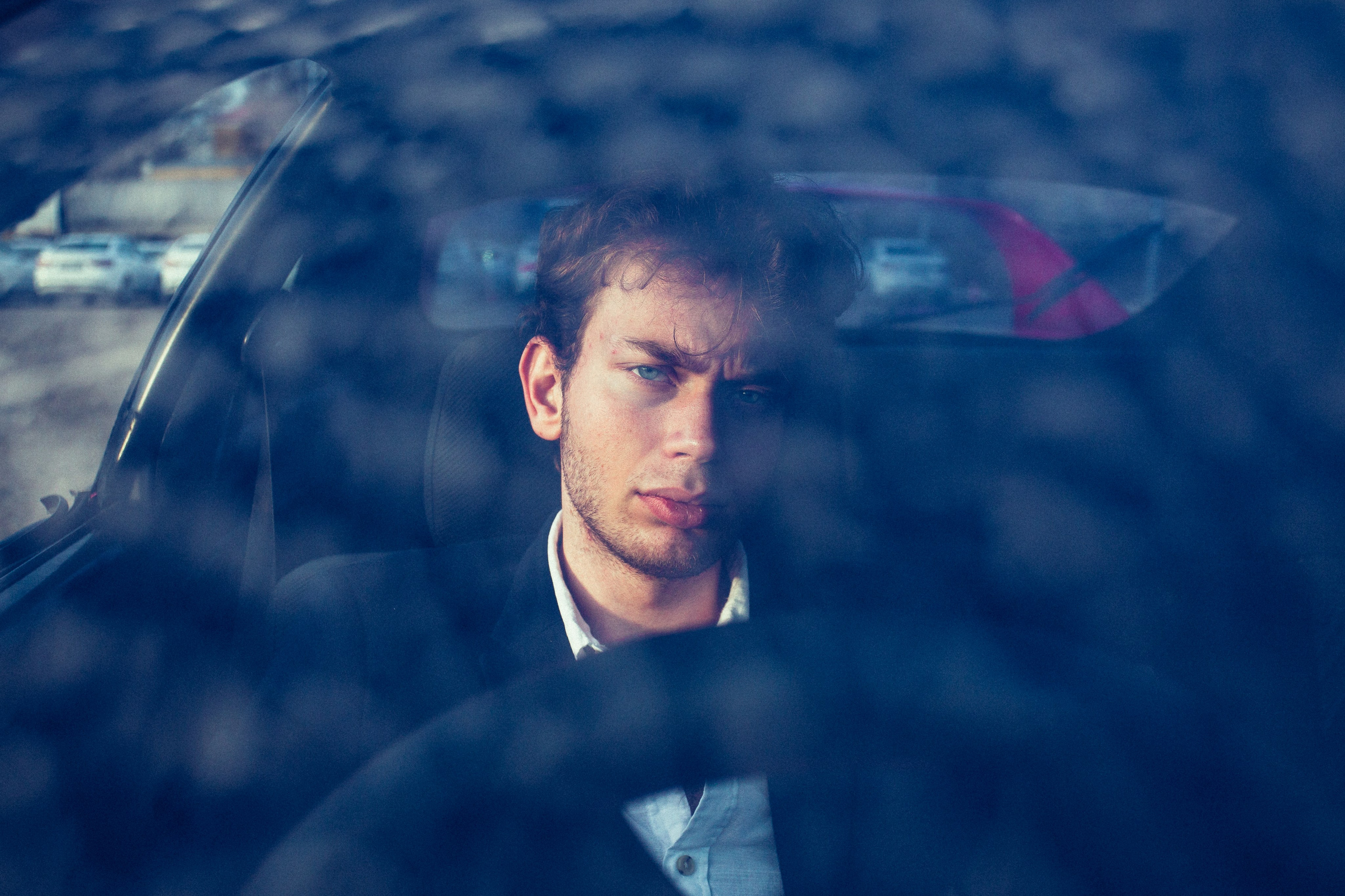 Имиджевая съемка с машиной. Фотограф Денис Денисов