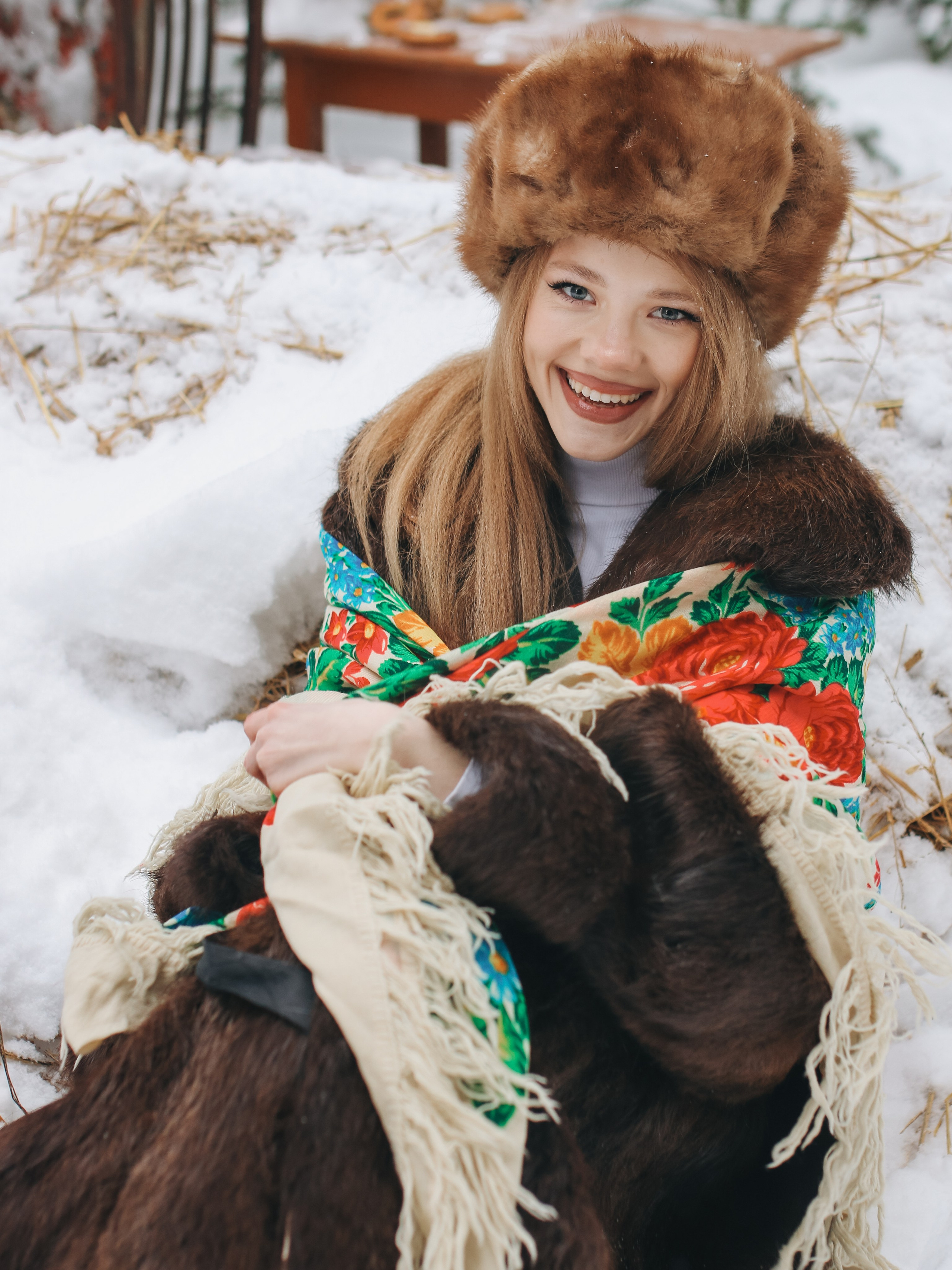 Лес зима. Семейный фотограф в Кемерово Мария Дорожко