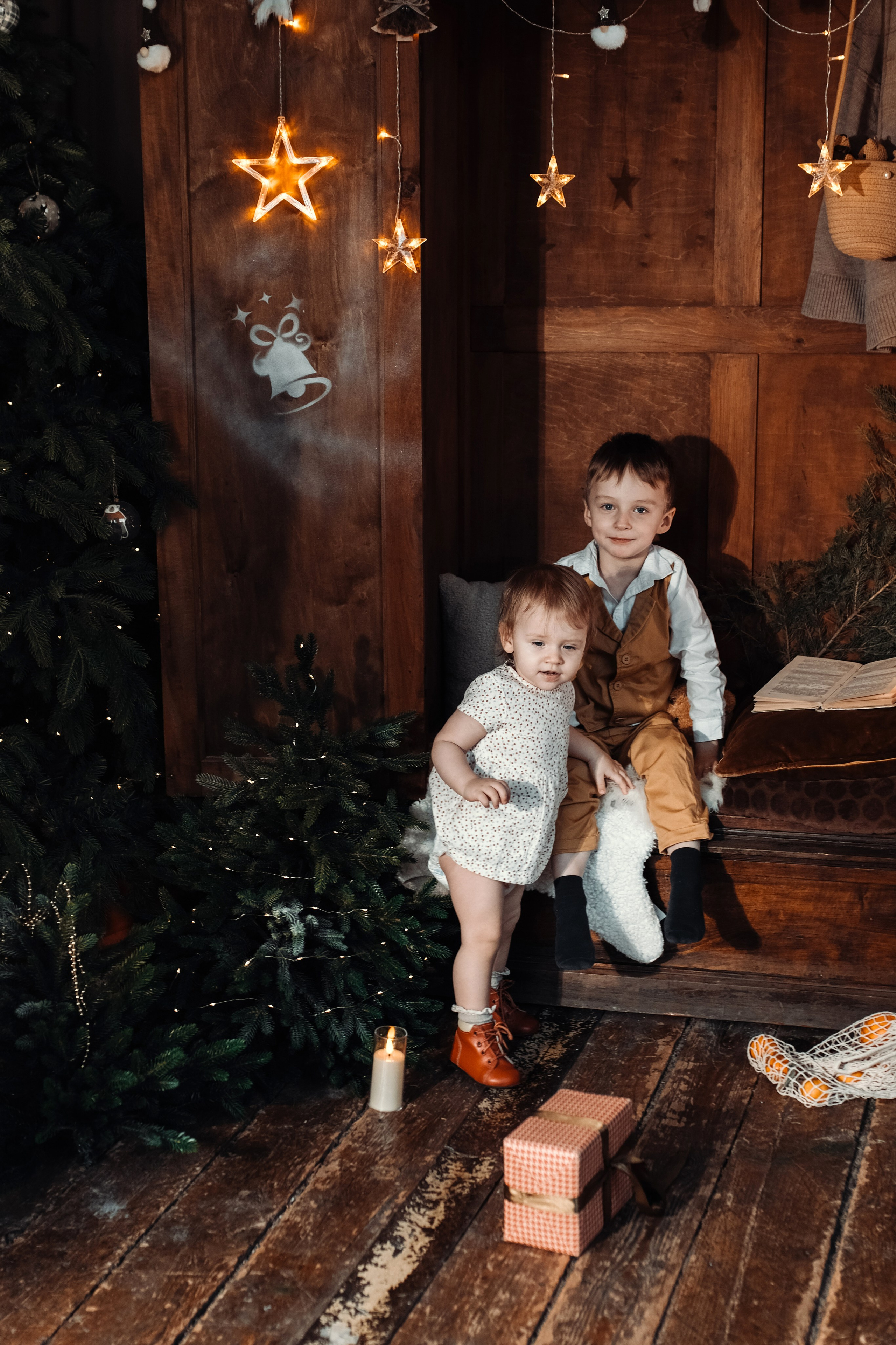 Новогодняя детская фотосессия. Семейный и детский фотограф в Ростове-на-Дону Ольга Есенина