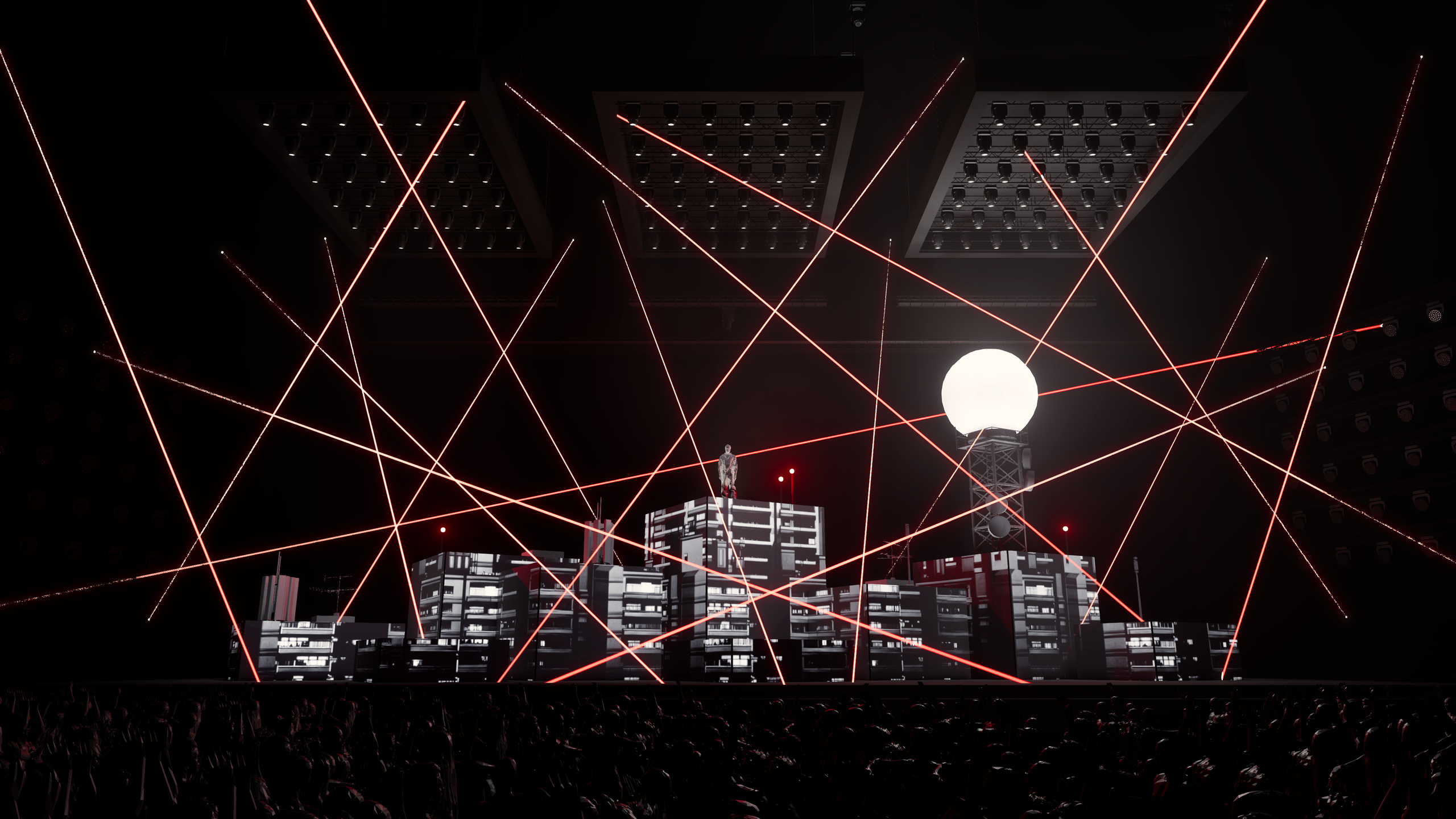 ABOVE THE CITY. OOPS