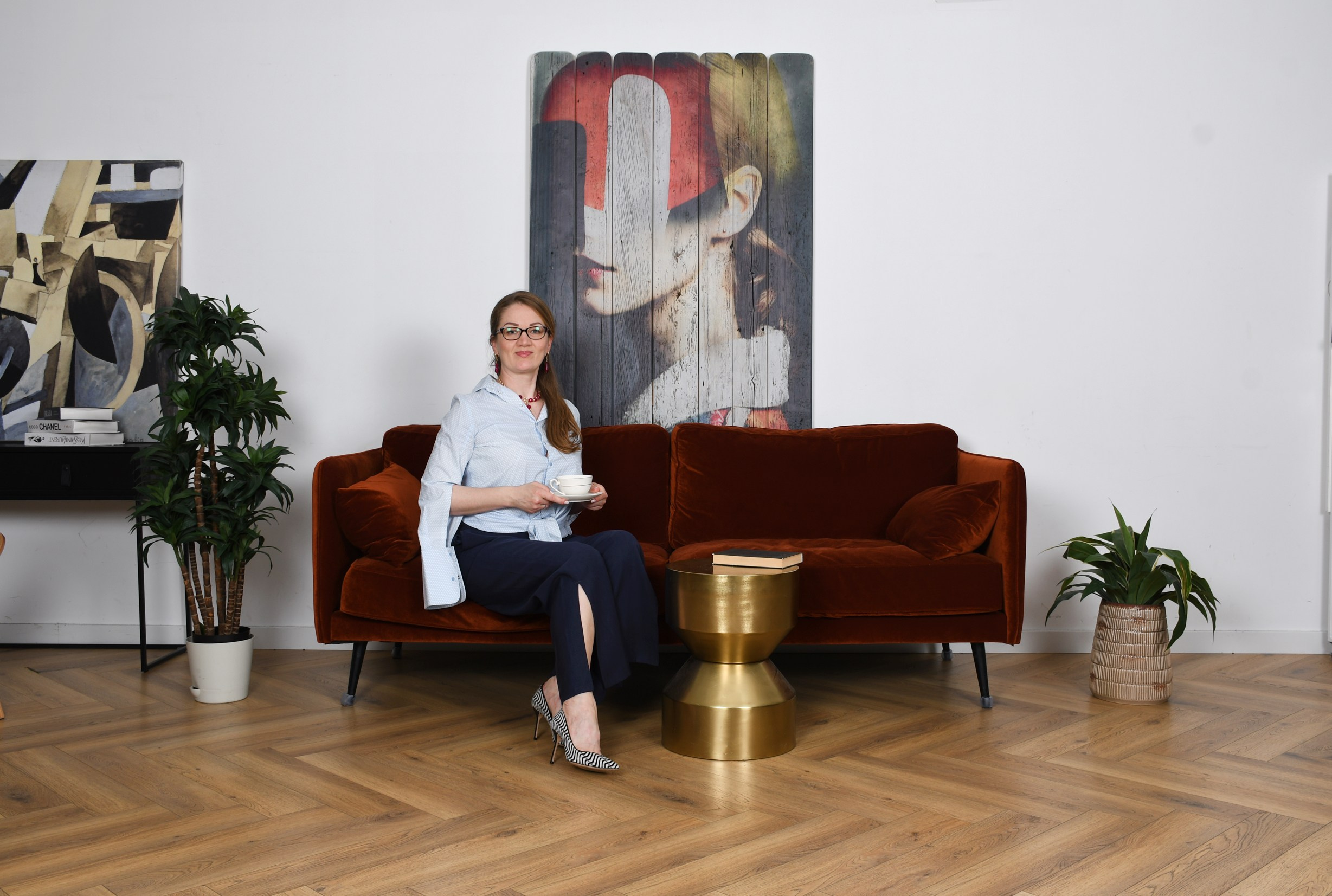 Студийная съемка для страницы дизайнера. В созвучии с природой. Фотограф Светлана В. Пронина, Москва