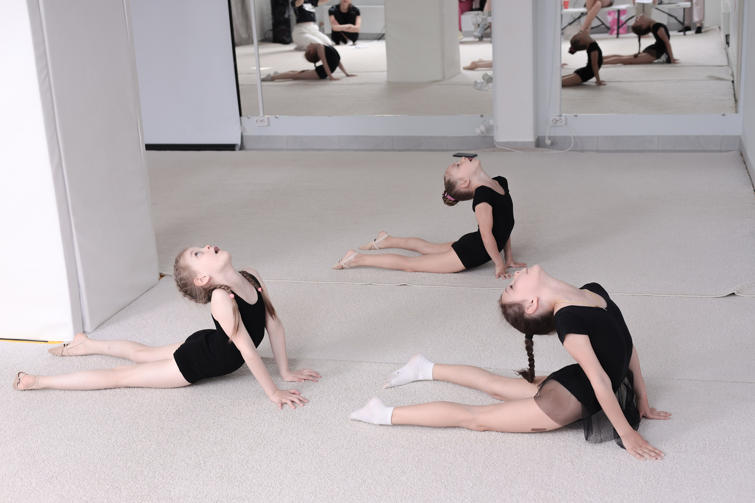 Открытый урок гимнастика. Фотограф Надршина Лилия