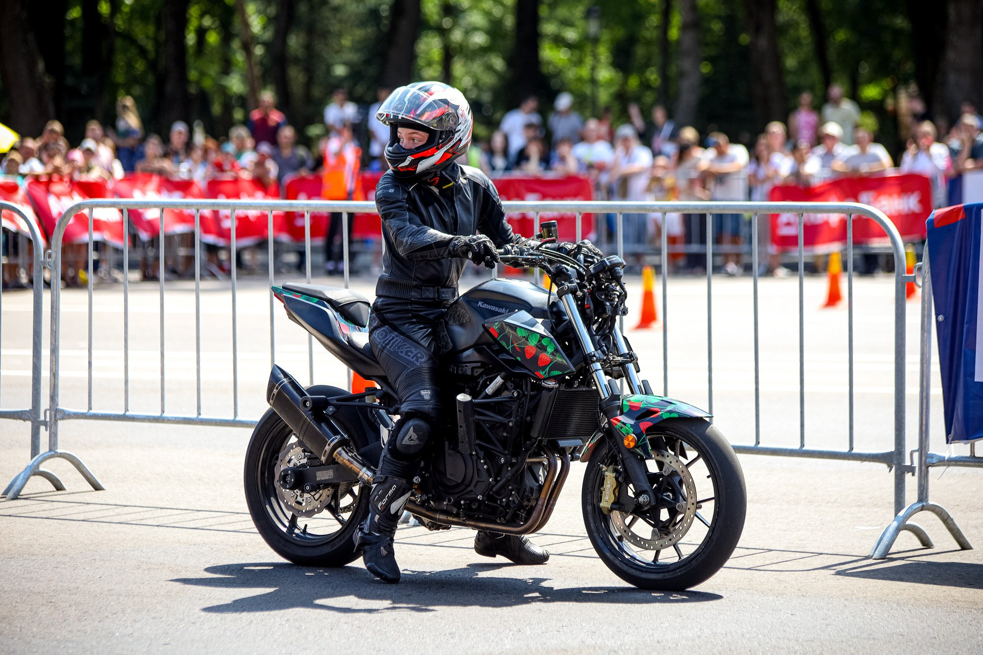 Кубок России по фигурному управлению мотоциклом. Спортивный фотограф Вадим Добедченков