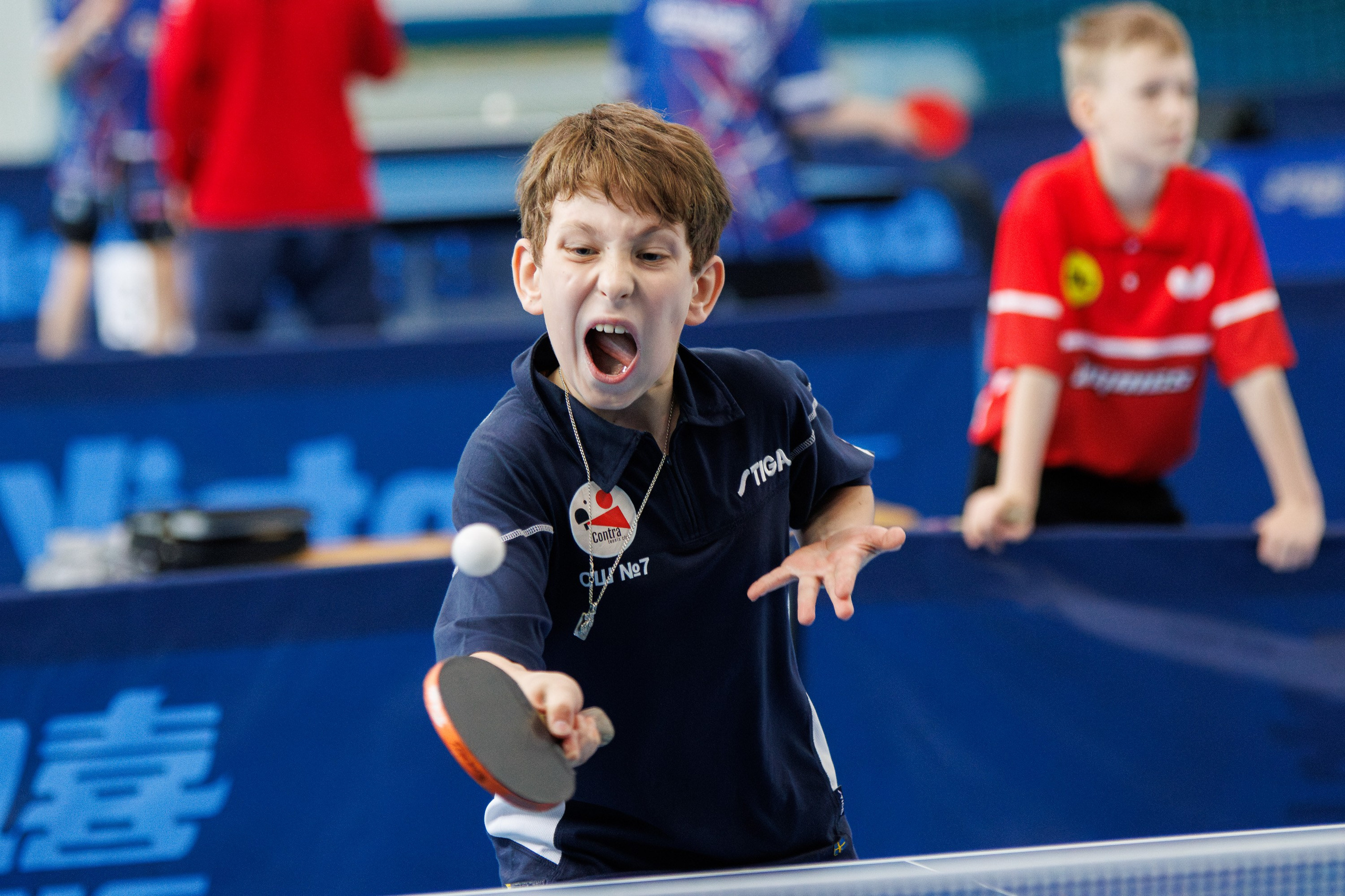 Настольный теннис. Спортивный фотограф Вадим Добедченков