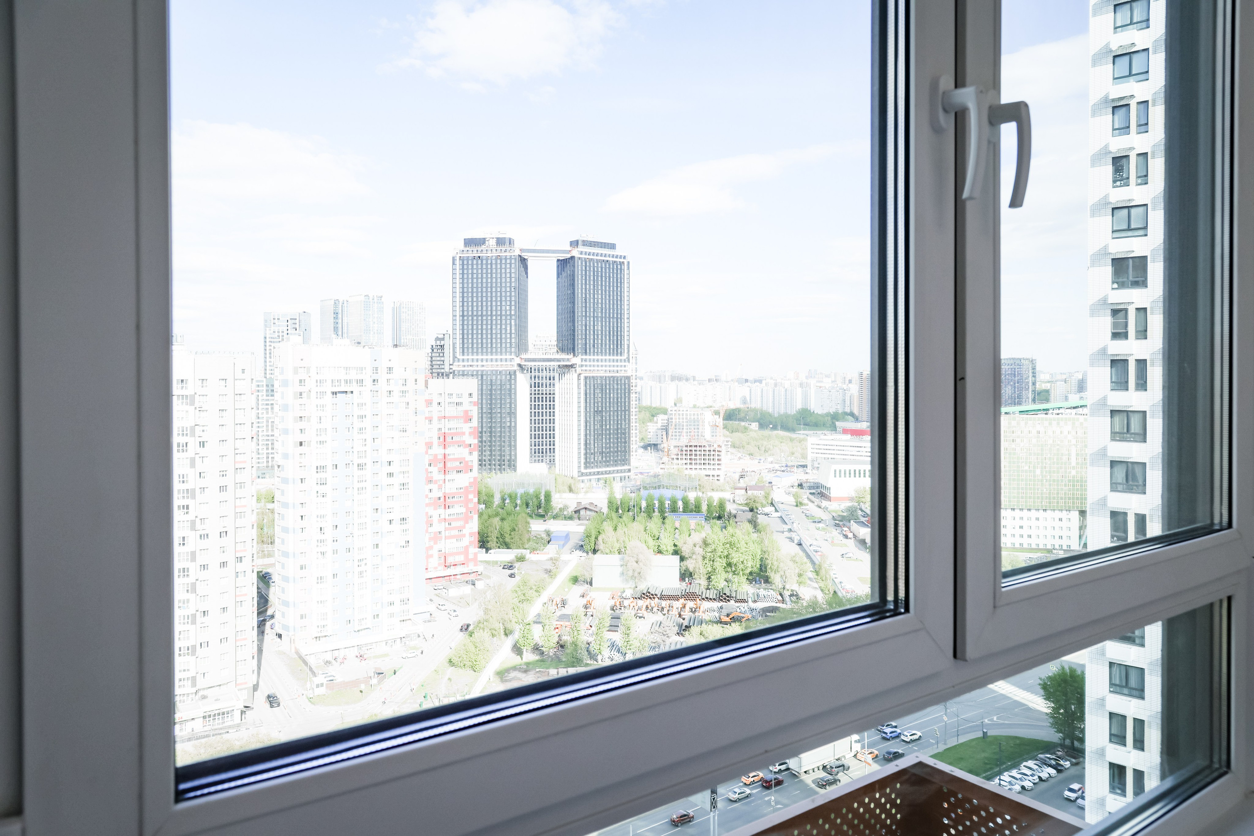 APARTMENT COMPLEX INTERIOR. Mixturecaptures