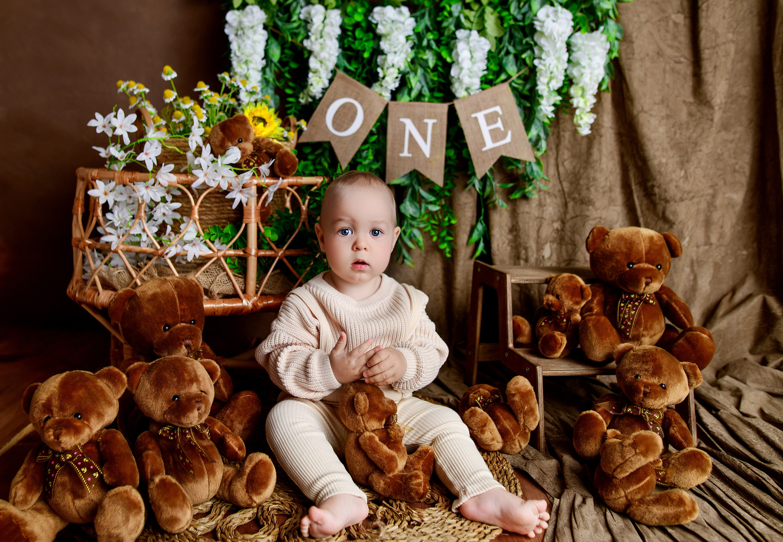 Фотосессия годовалых малышей в Ярославле. Наталья Михайлова Фотограф новорожденных в Ярославле
